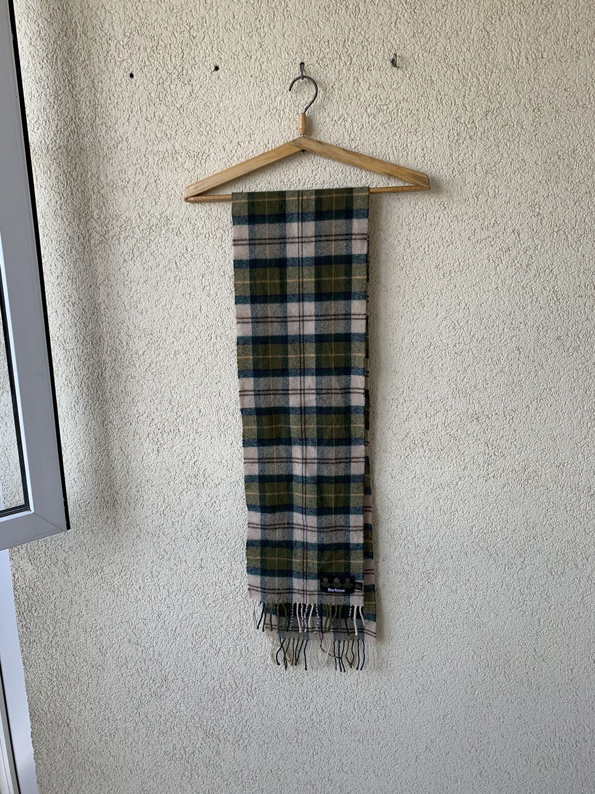 Barbour Vintage Barbour Scarf Wool Size ONE SIZE - 4 Thumbnail