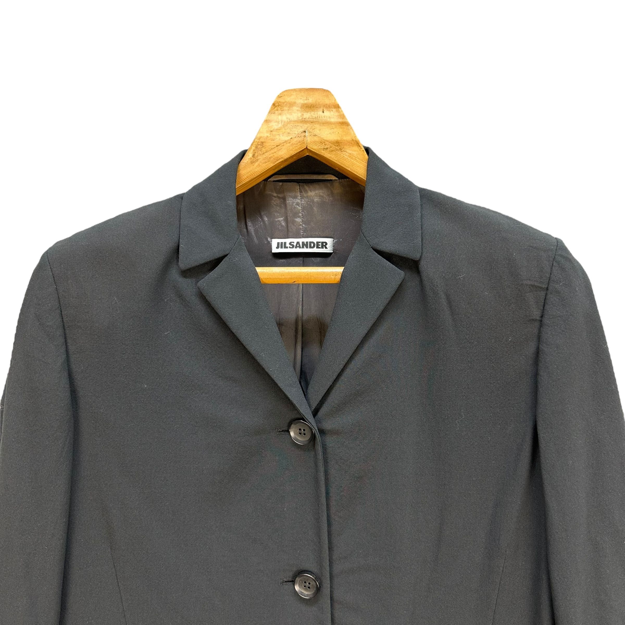 Jil Sander JIL SANDER Made in Germany Stretchable Suit Jacket #A60-1381 Size S / US 4 / IT 40 - 2 Thumbnail