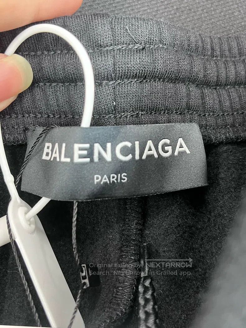 Balenciaga Balenciaga size M Cola Printed Black Pants Size US 27 - 3 Thumbnail