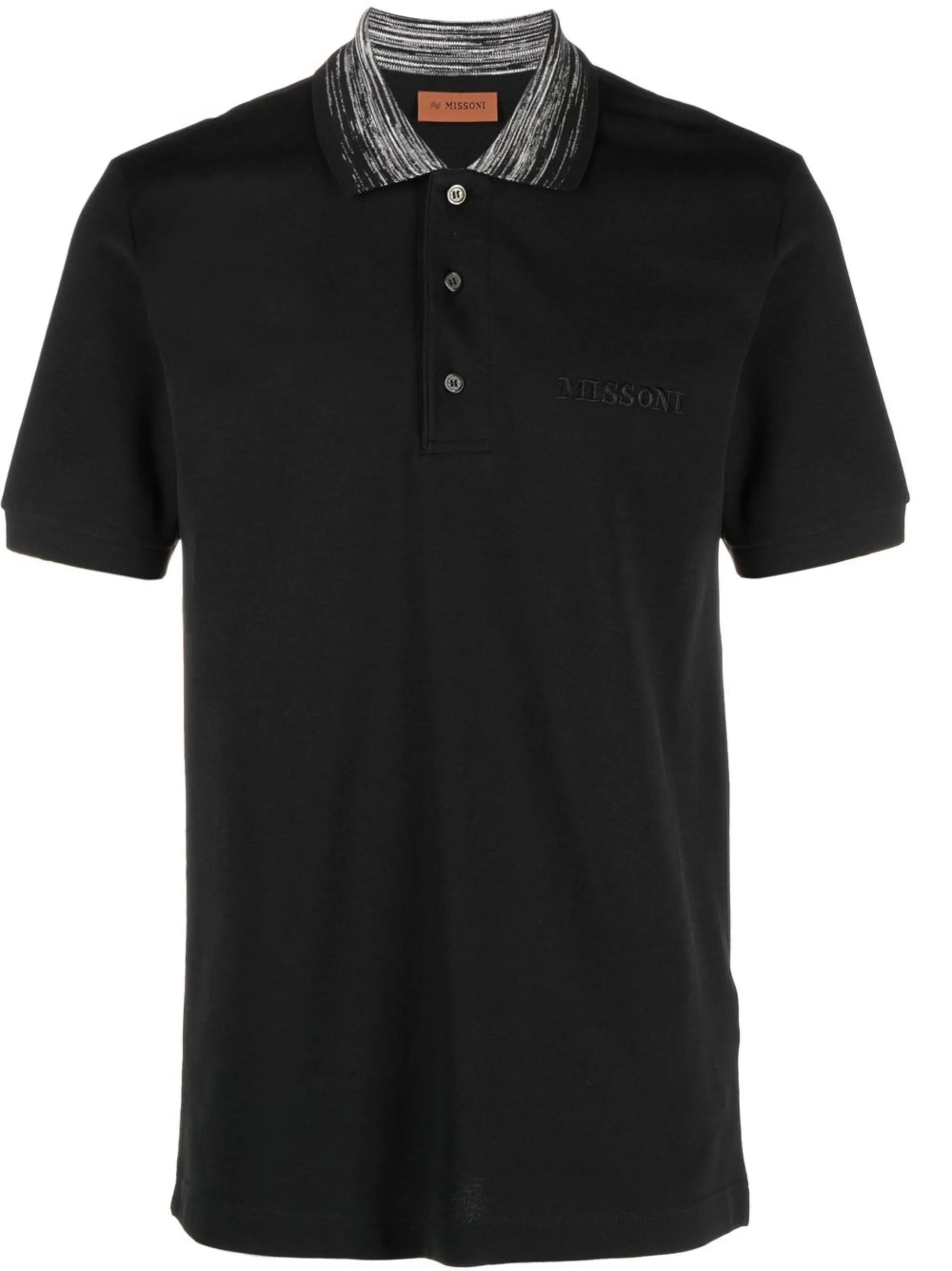 Missoni o1y0225 Polo Shirt in Black Size US S / EU 44-46 / 1 - 1 Thumbnail