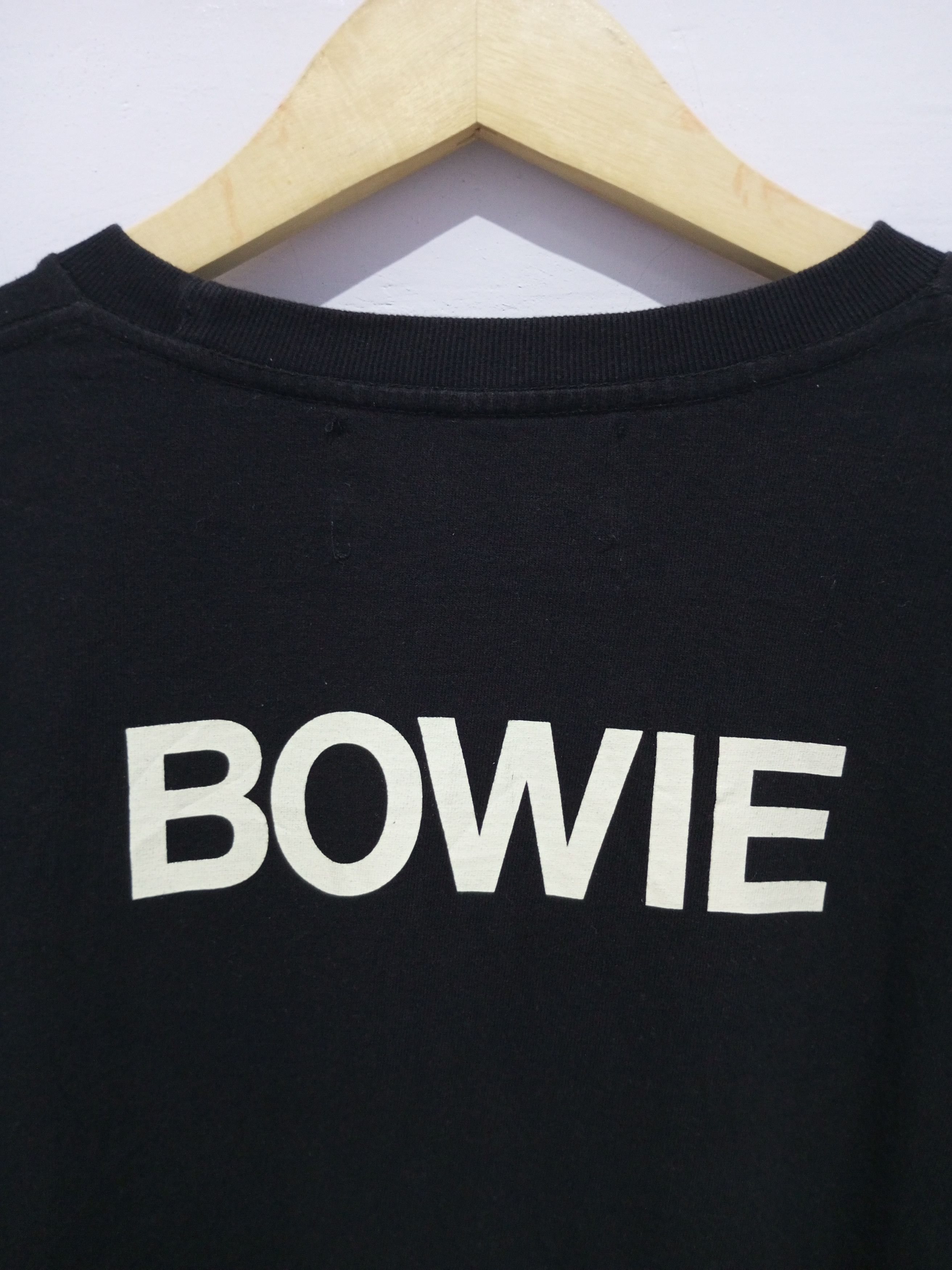 Band Tees Vintage David Bowie Long sleeve tshirt Size US XL / EU 56 / 4 - 4 Thumbnail