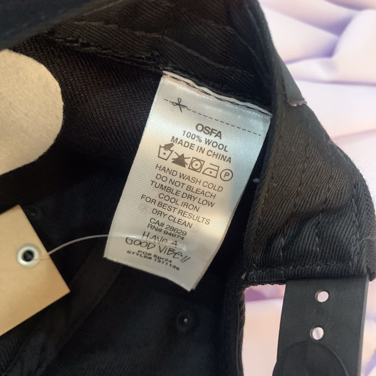 Stussy × Vintage Stussy Stock Dice Low Pro Cap Size ONE SIZE - 6 Thumbnail