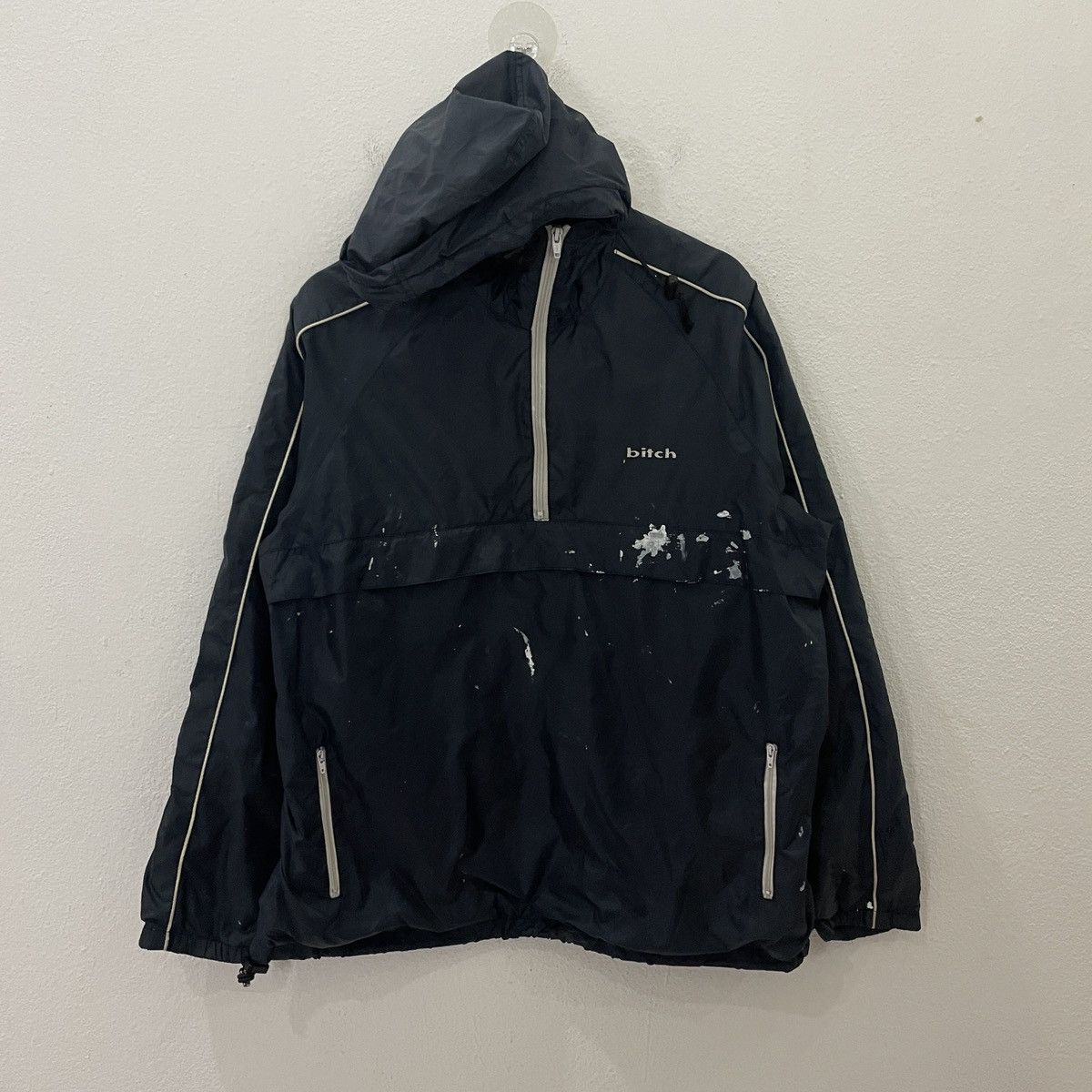 Japanese Brand × Sex Skateboards Vintage Bitch Skateboard Distressed Jacket Size US XL / EU 56 / 4 - 1 Thumbnail