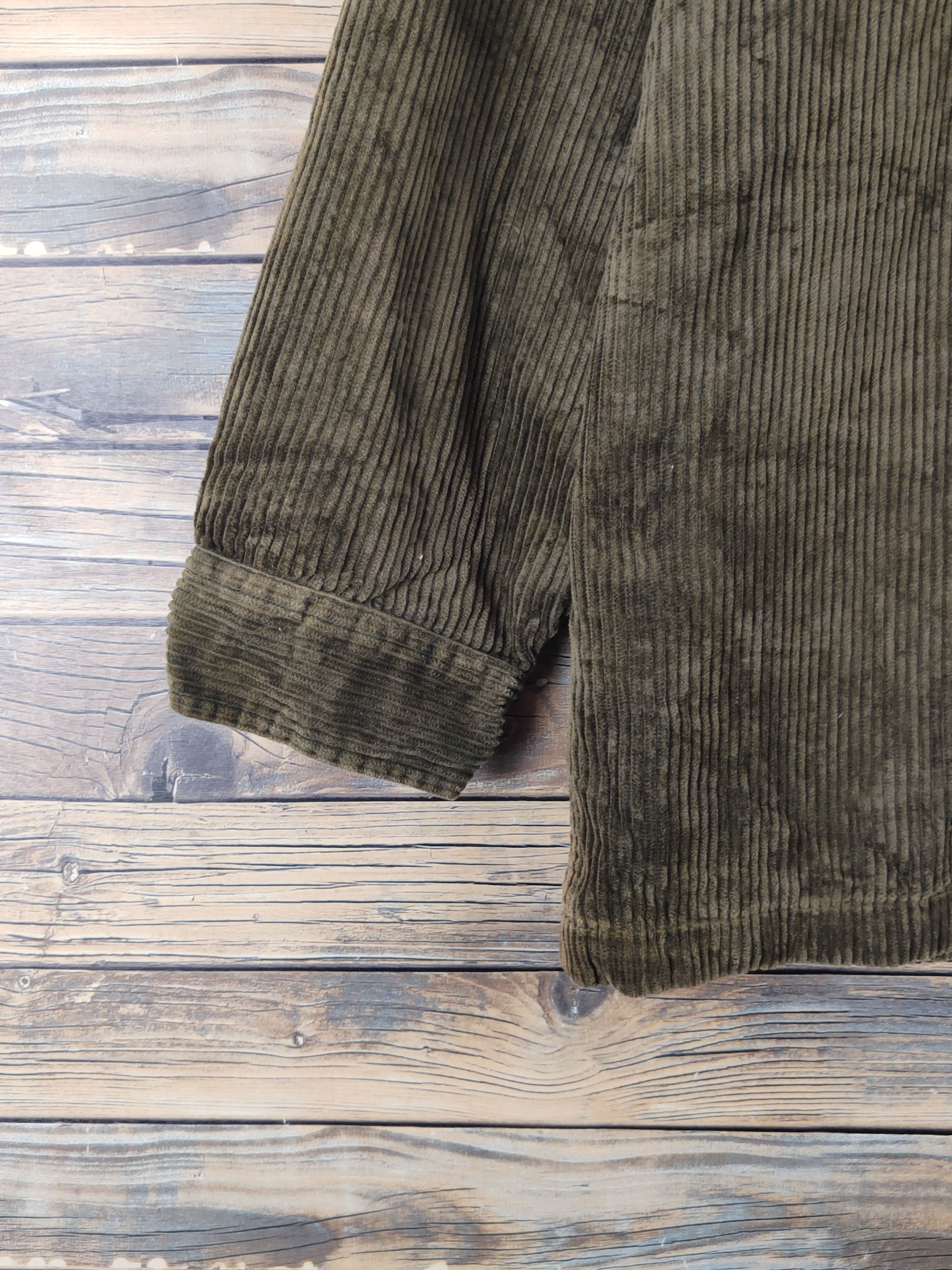 Vintage George Thomas Hawkins Olive Corduroy jacket #W1758 Size US M / EU 48-50 / 2 - 5 Thumbnail