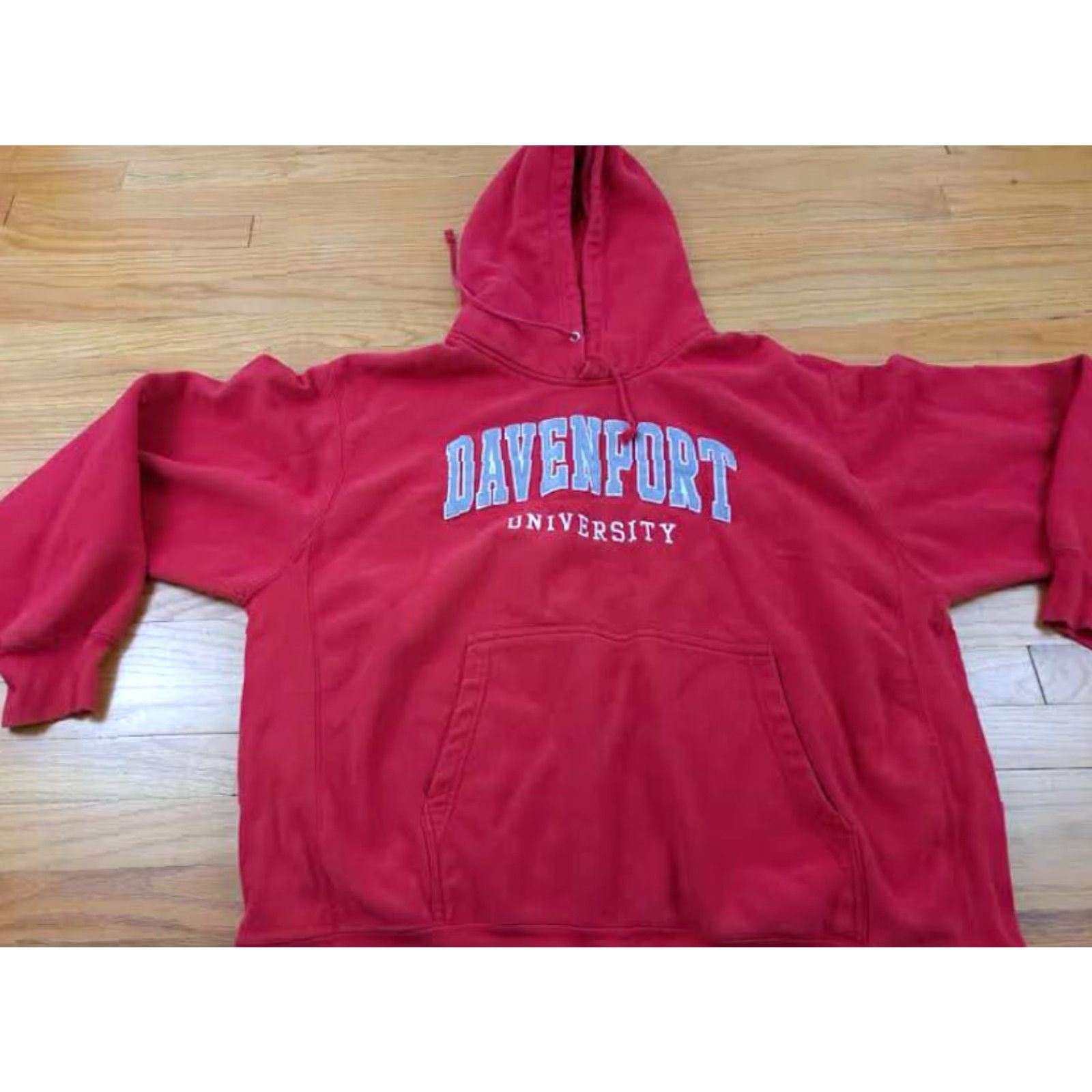 Vintage VINTAGE Davenport University Panthers Sweatshirt Hoodie 2XL USA Made Pro Weave Size US XXL / EU 58 / 5 - 2 Thumbnail
