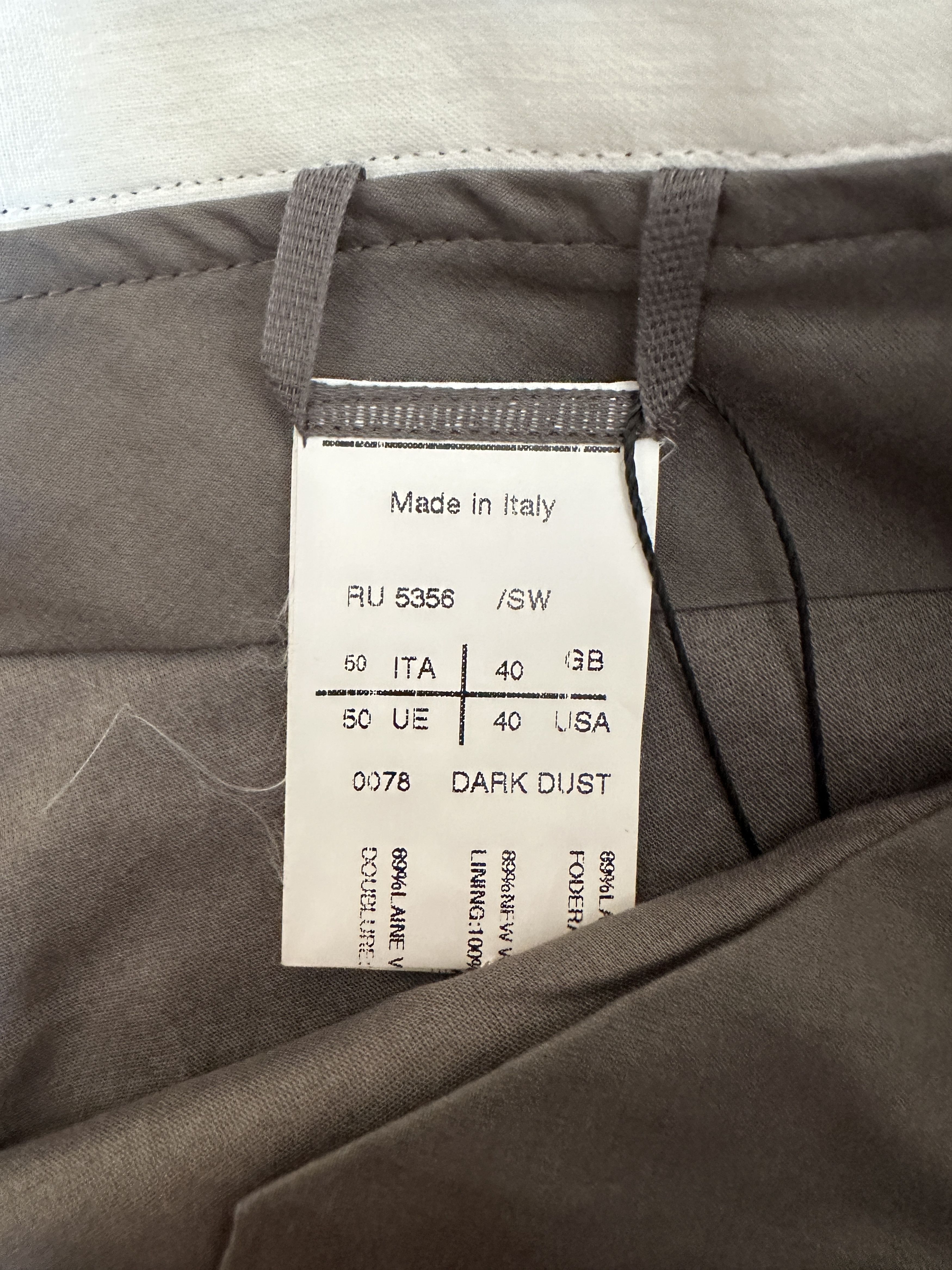 Rick Owens Rick Owens Wool Trousers Size US 34 / EU 50 - 5 Thumbnail