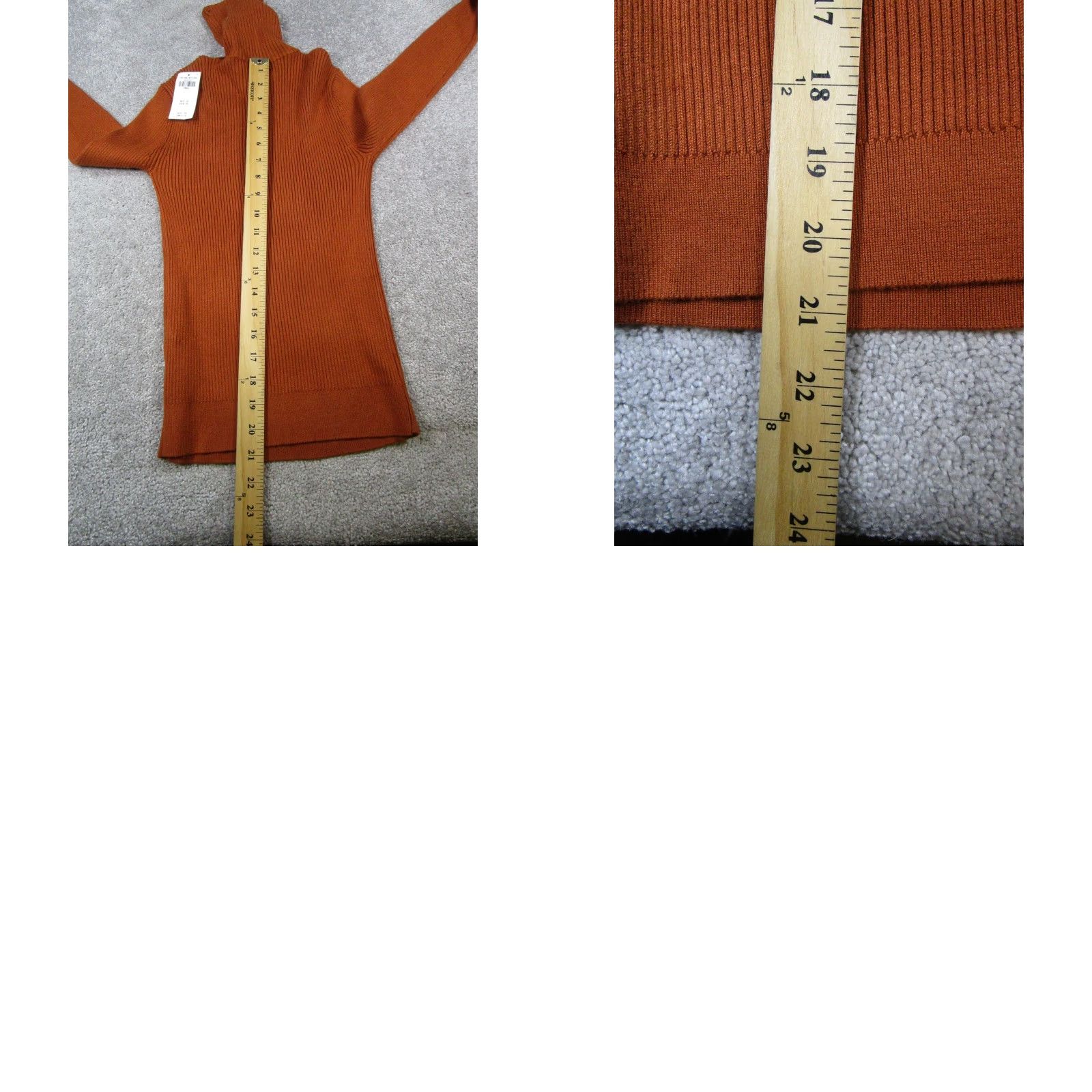 Abercrombie & Fitch Abercrombie & Fitch Sweater Womens Small Brown Knit Turtleneck Pullover Knit Viscose Casual Workwear 90s? Size S / US 4 / IT 40 - 8 Thumbnail