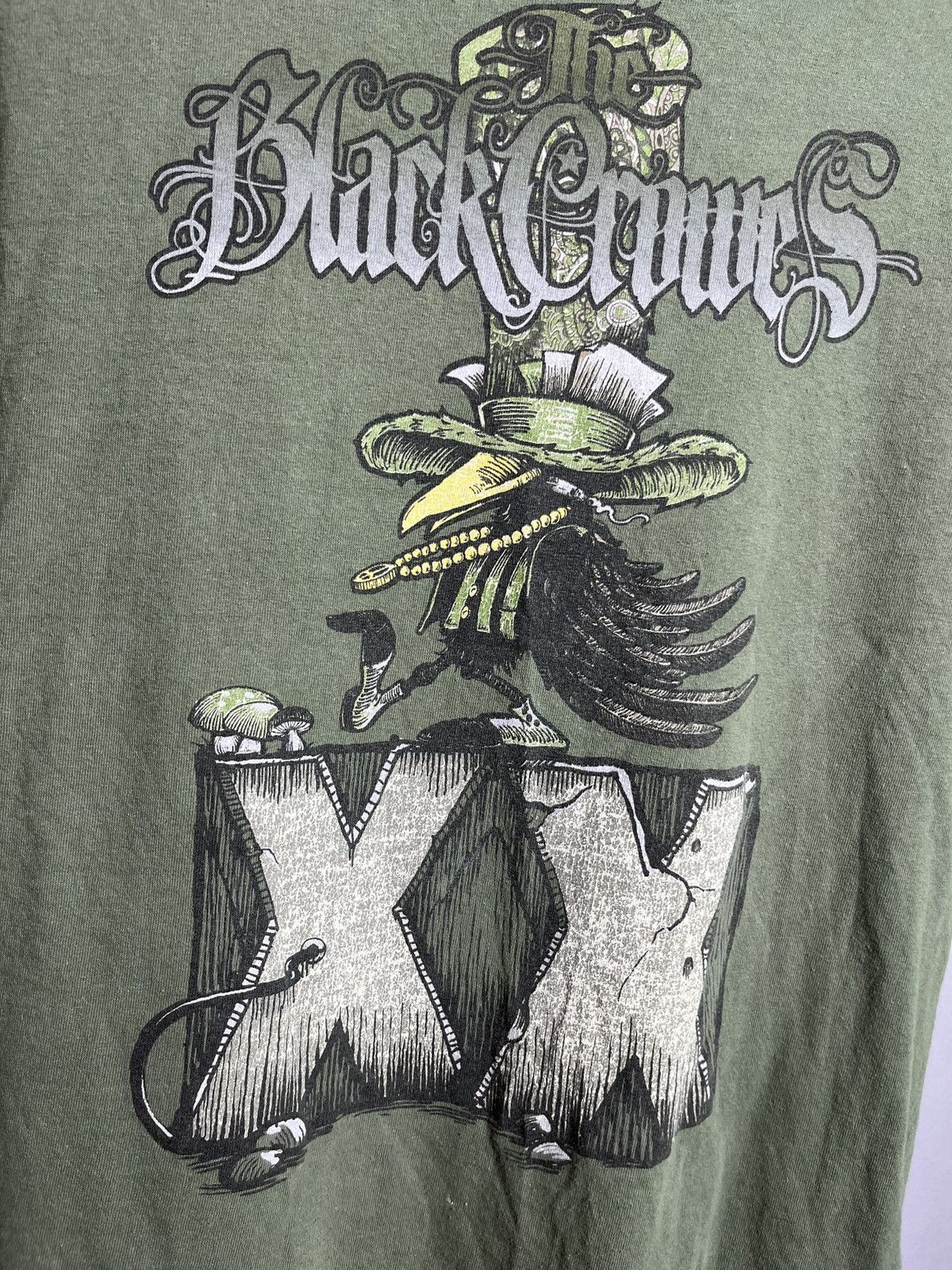 Band Tees Gildan 2010 The Black Crowes T-Shirt Say Goodnight Bad Guys Size US L / EU 52-54 / 3 - 4 Thumbnail