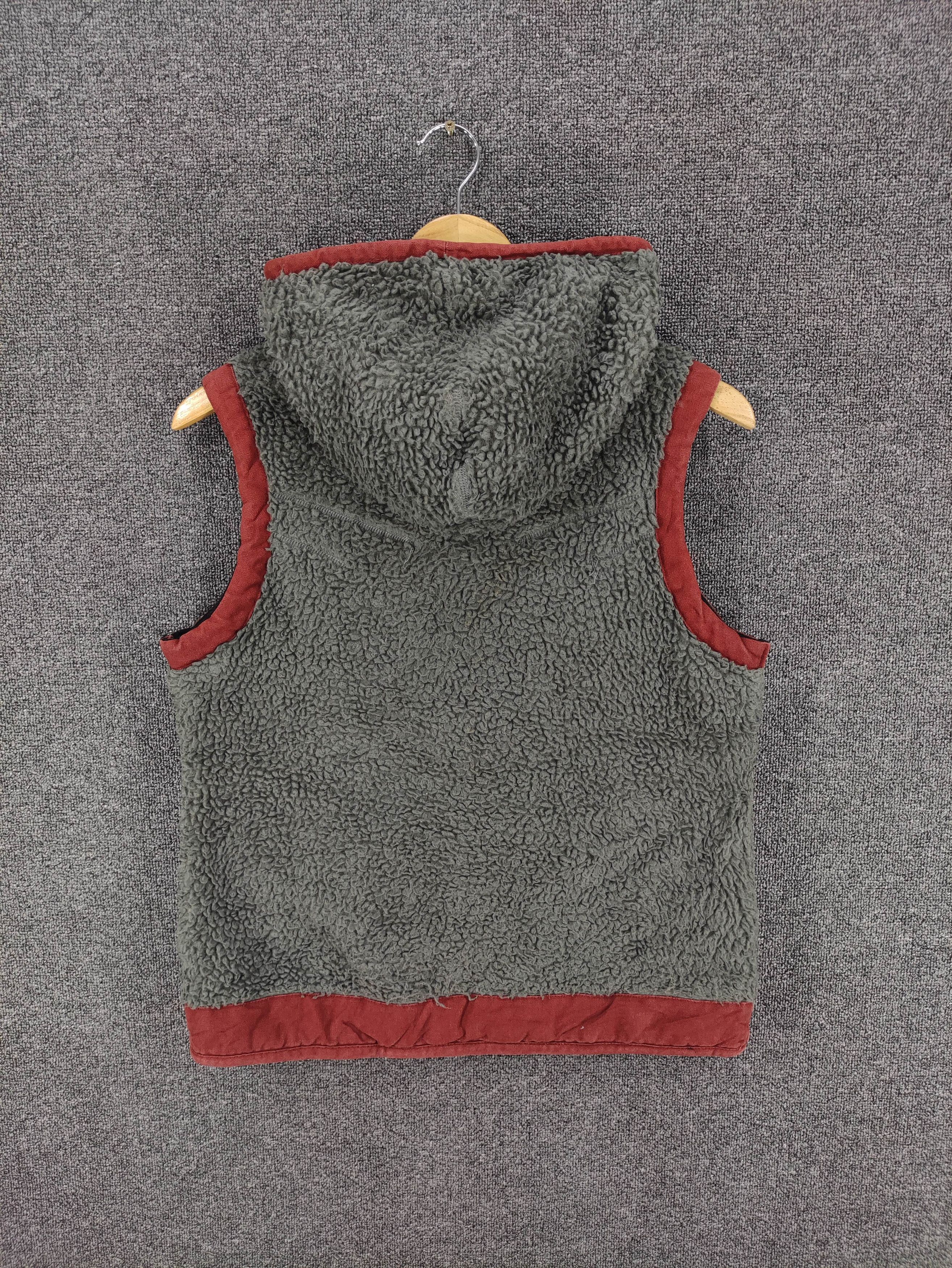 KAVU Vintage Kavu Sherpa Vest Hoodie Zipper Size US S / EU 44-46 / 1 - 10 Thumbnail