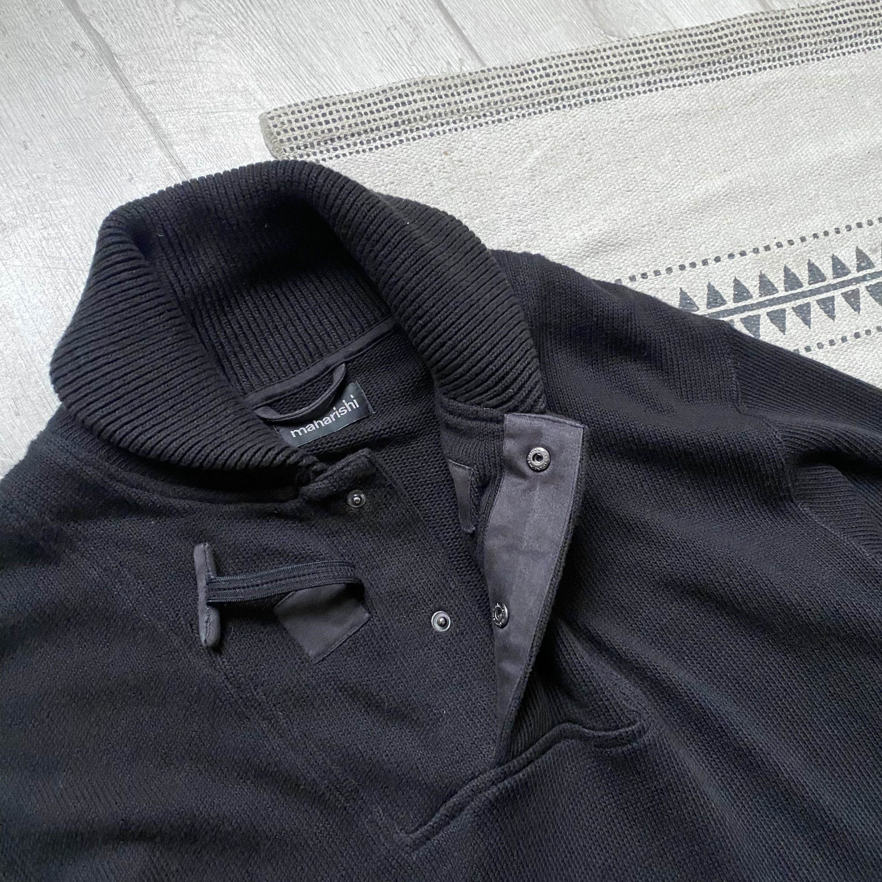 Maharishi Vintage Japanese Maharishi Knit Sweater Heavy Cotton opium Size US XL / EU 56 / 4 - 5 Thumbnail