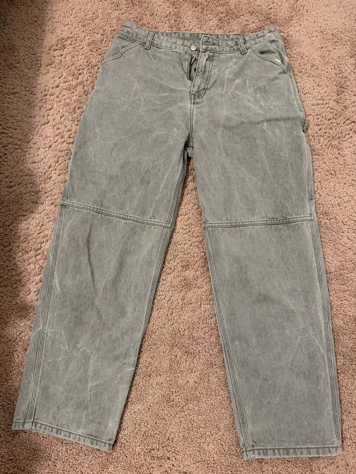 Other Green Denim Pants Size US 32 / EU 48 - 1 Thumbnail
