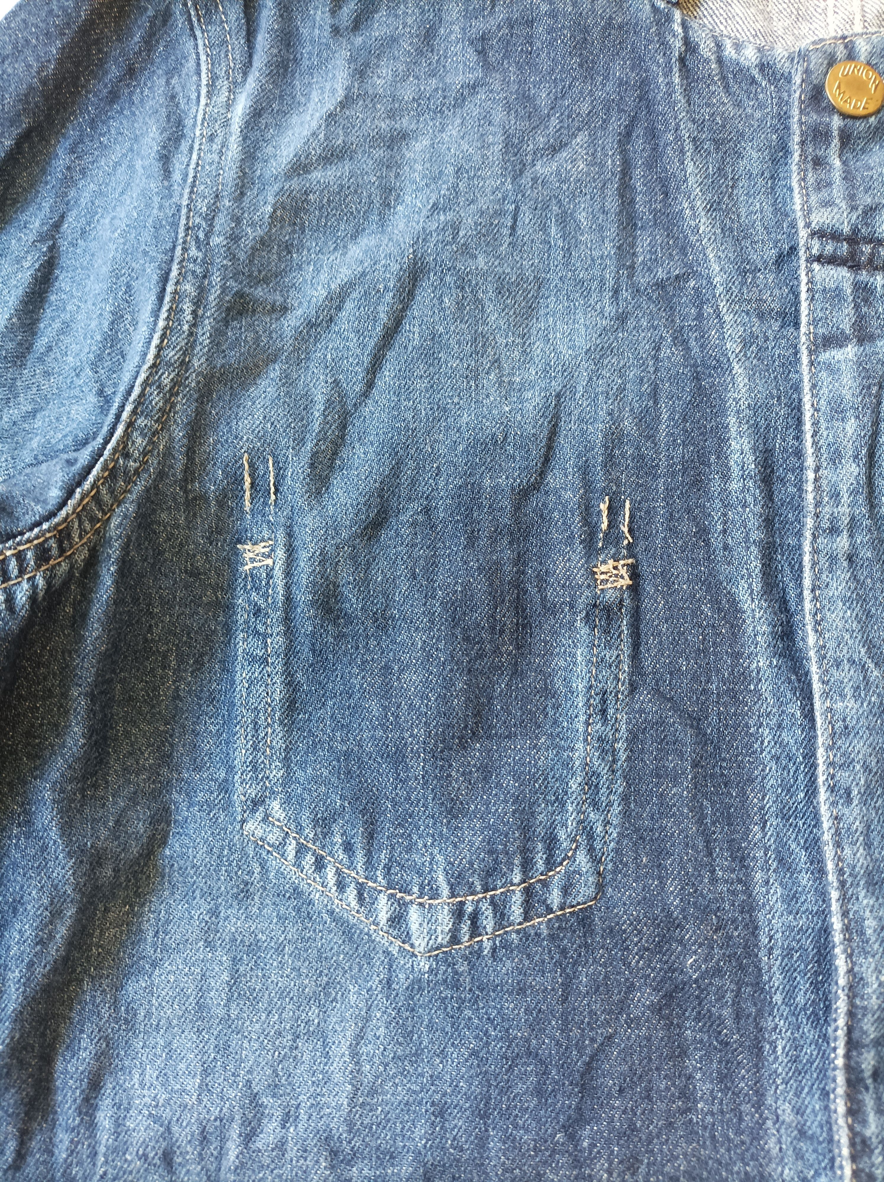 Japanese Brand (J567) Cepo Long Denim Jean Jacket Japan M Size M / US 6-8 / IT 42-44 - 9 Thumbnail