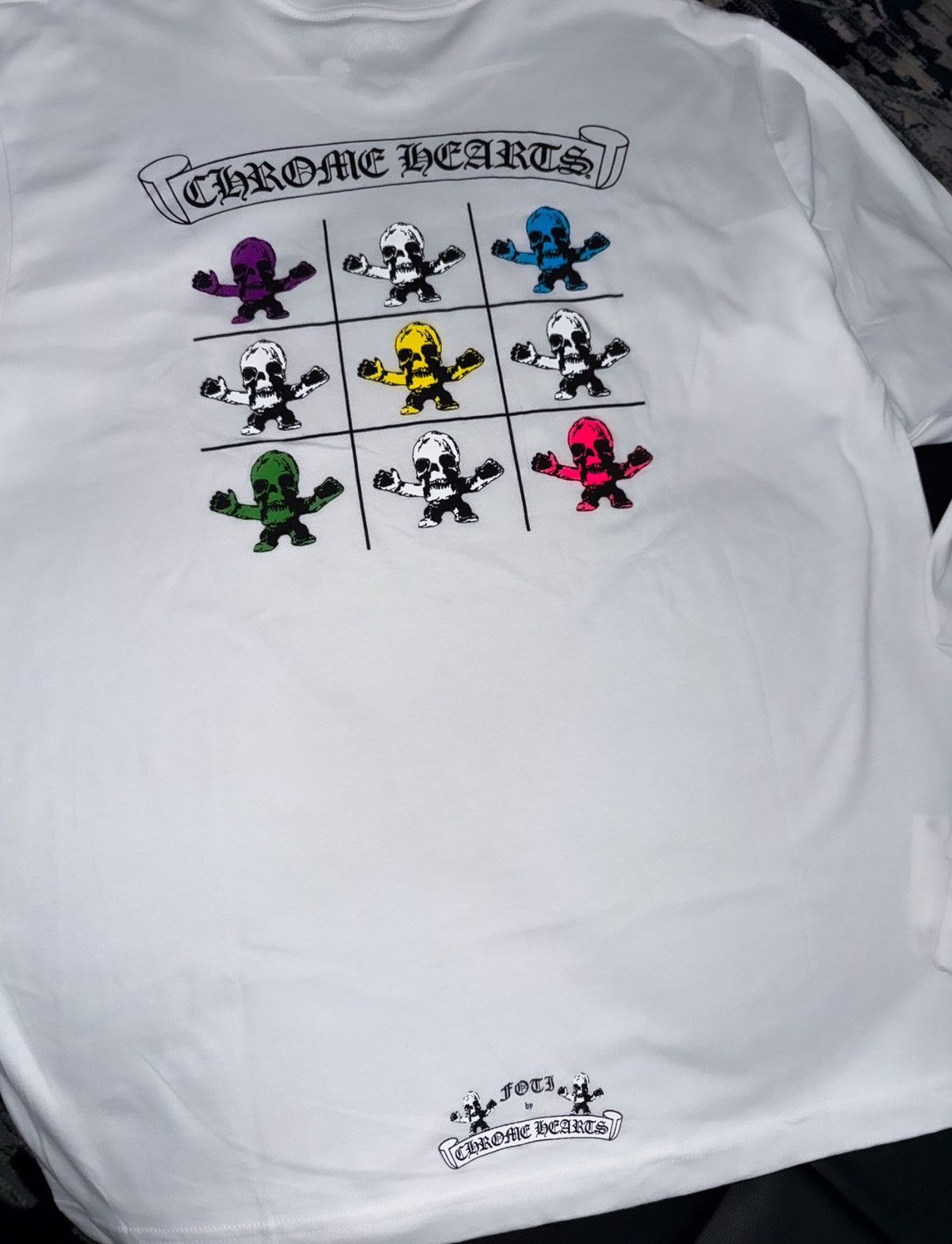 Chrome Hearts Chrome hearts foti logo t shirt Size US M / EU 48-50 / 2 - 3 Thumbnail