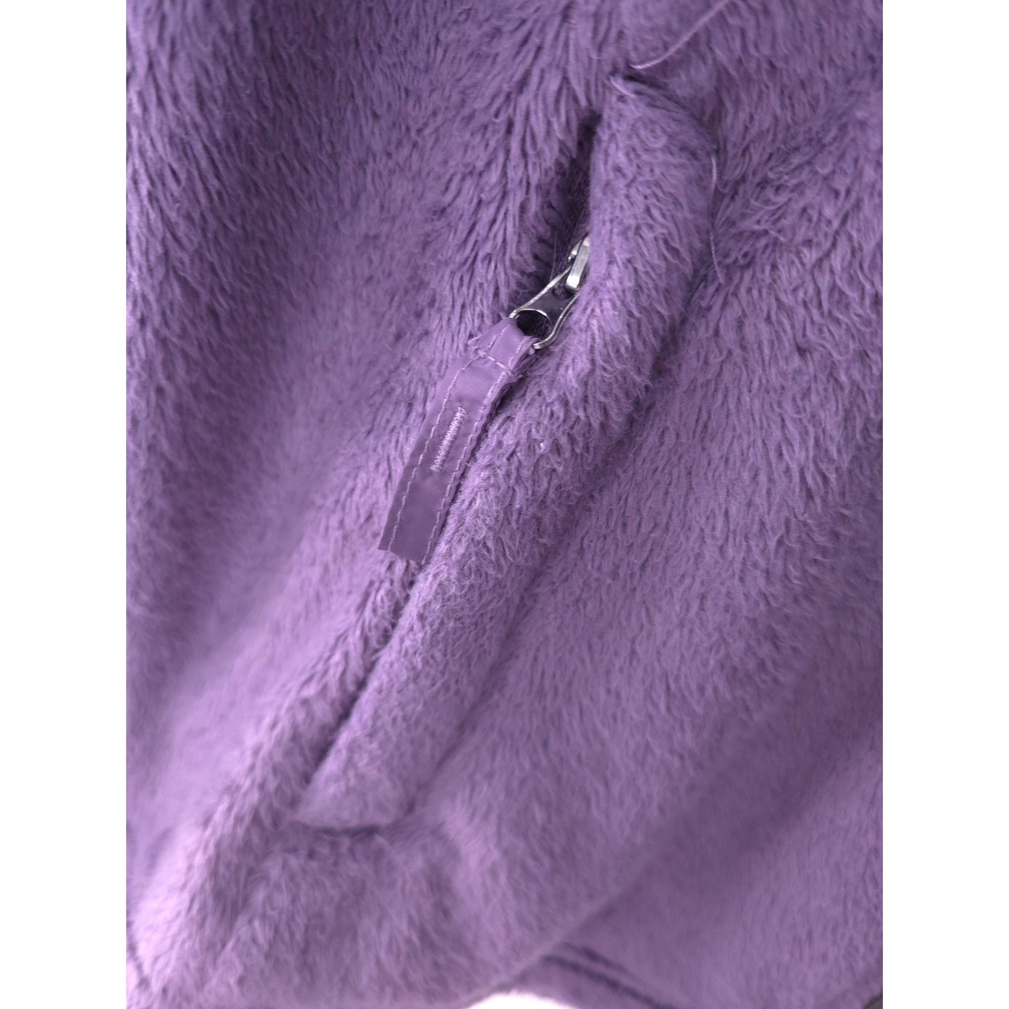 Free Country Free Country Women's Medium Purple Fleece Zip-Up Jacket Size M / US 6-8 / IT 42-44 - 4 Thumbnail