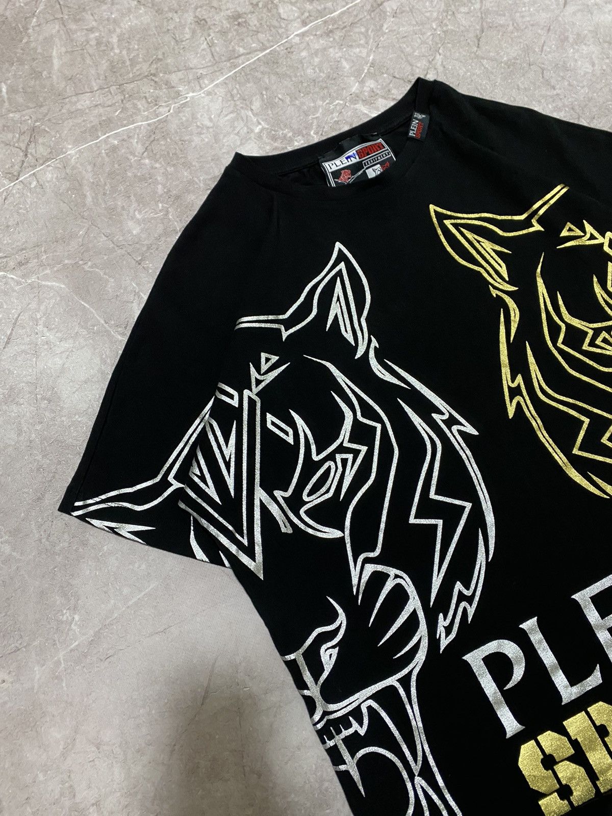 Philipp Plein Rare Philipp Plein Sport Equiment Tiger Big Logo T-Shirt Y2K Size US M / EU 48-50 / 2 - 5 Thumbnail