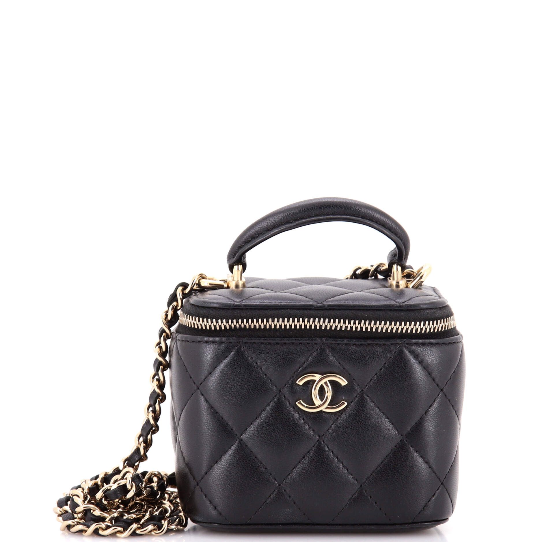 Chanel Classic Top Handle Vanity Case with Chain Size ONE SIZE - 1 Thumbnail
