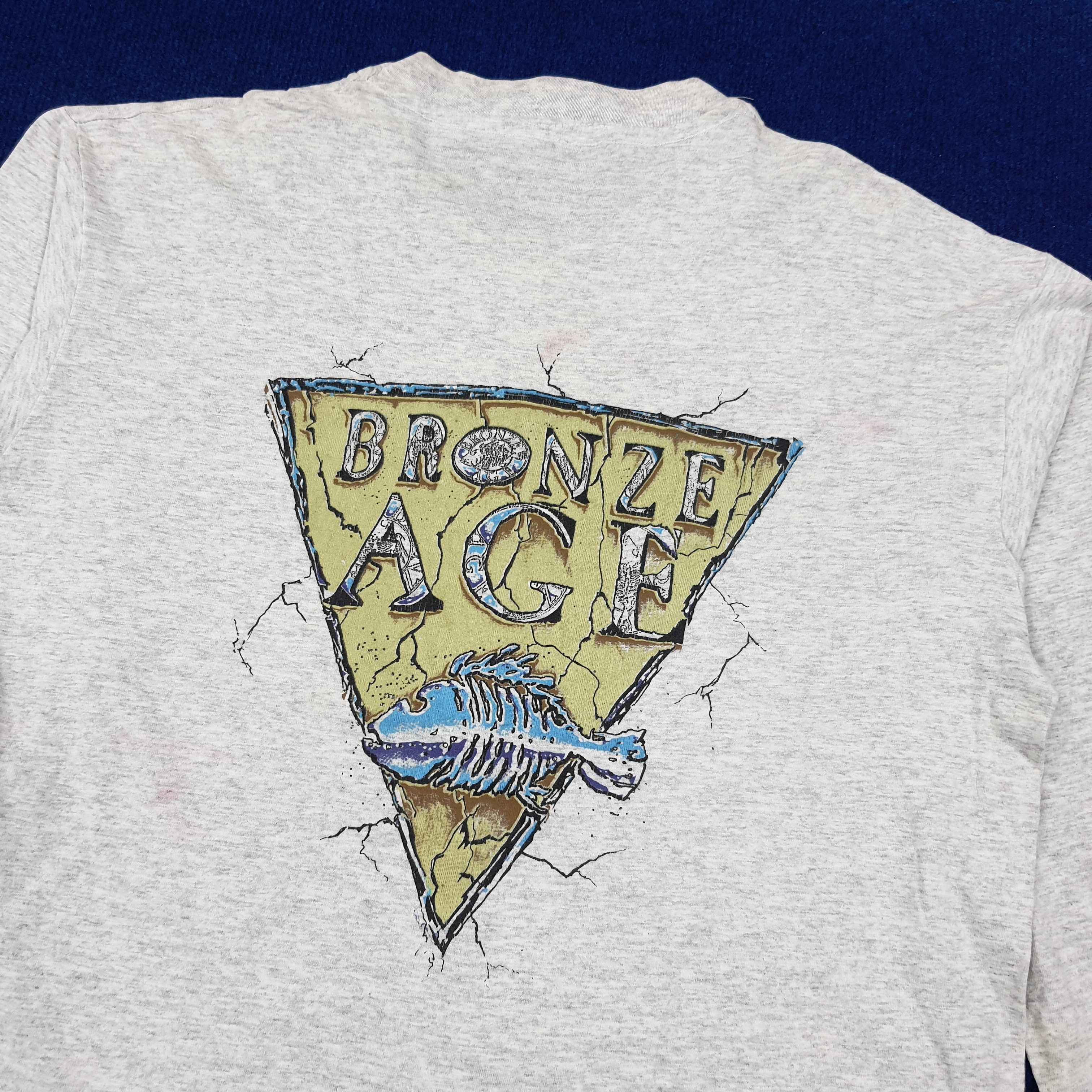 Vintage Vintage Bronze Age Original Trade Mark Long Sleeve Tshirt Size US L / EU 52-54 / 3 - 2 Thumbnail