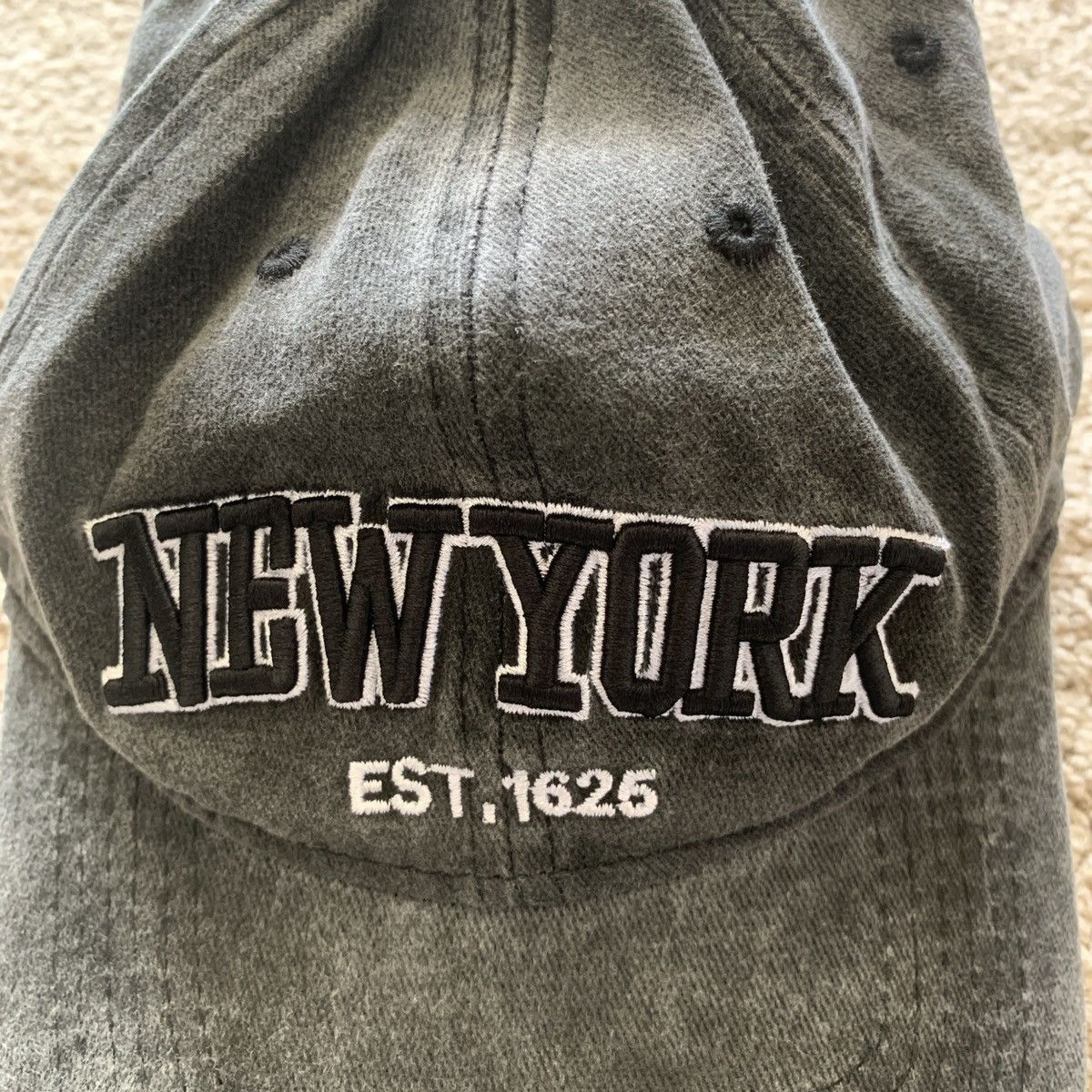 Other Black New York Embroidered Baseball Cap Size ONE SIZE - 2 Thumbnail