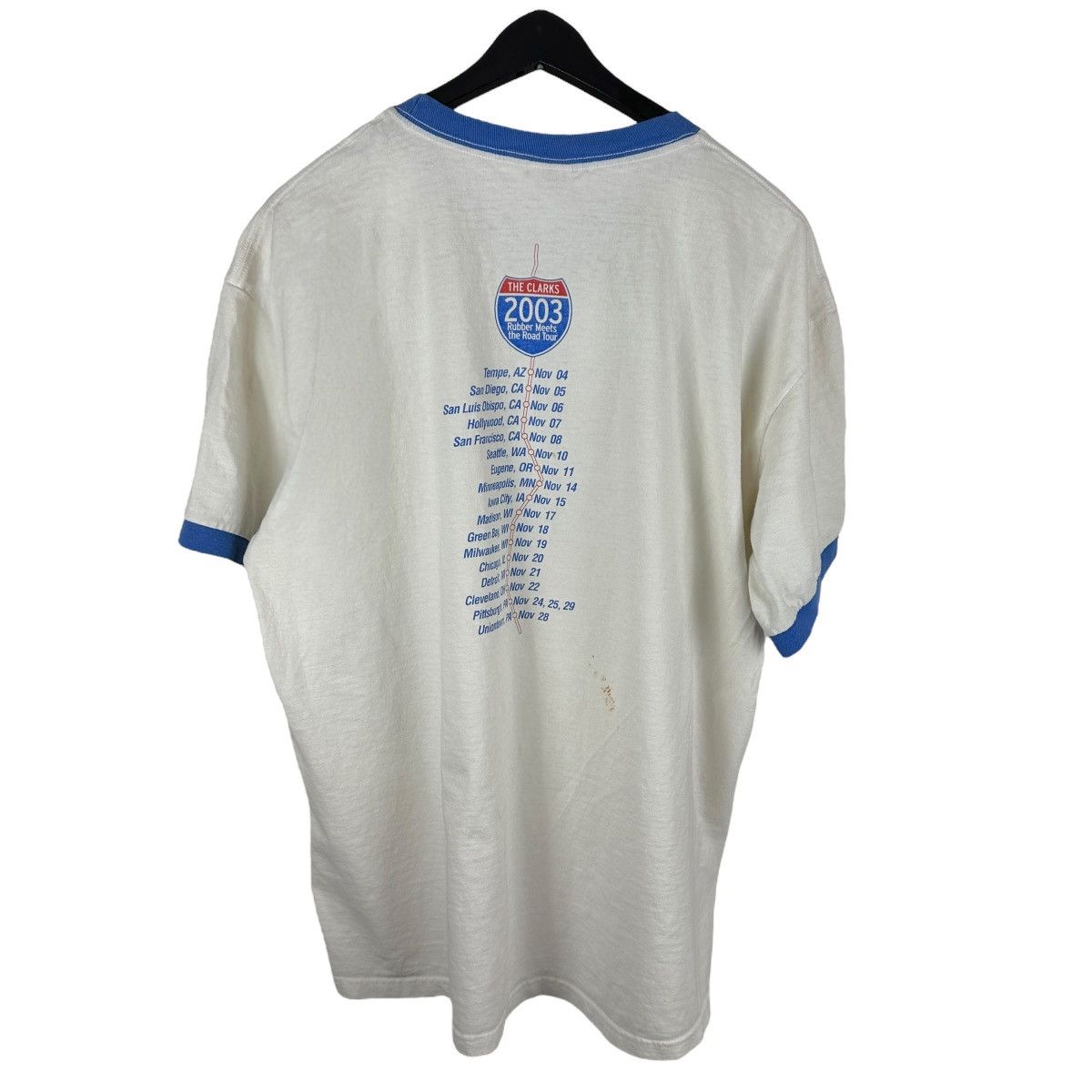 Band Tees × Vintage Vintage 2003 The Clarks Pittsburgh Band Shirt Size US XL / EU 56 / 4 - 2 Thumbnail