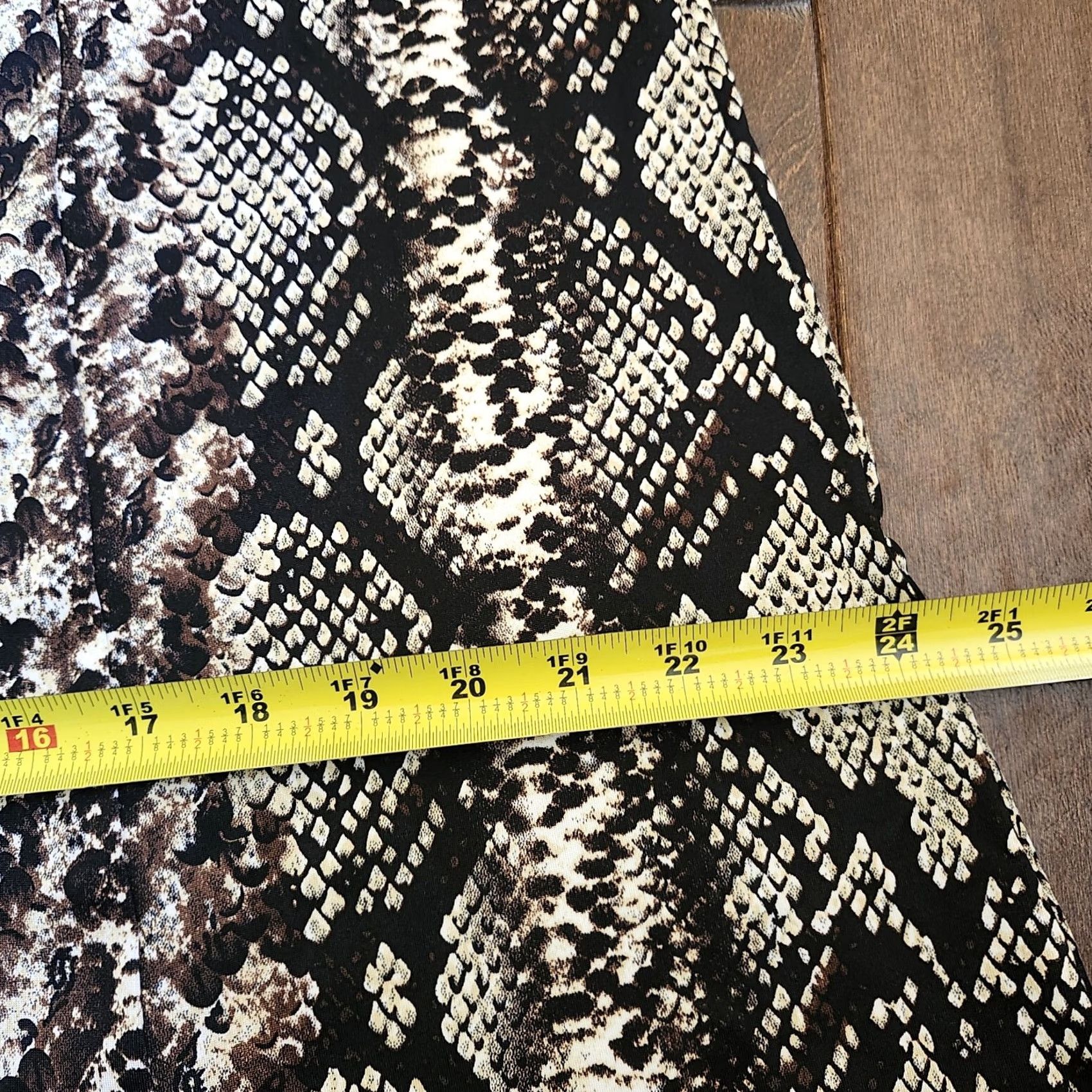 Skin Covington Womens Snake Skin Pattern Skirt - S/C - Multicolor Casual Size 28" / US 6 / IT 42 - 7 Thumbnail