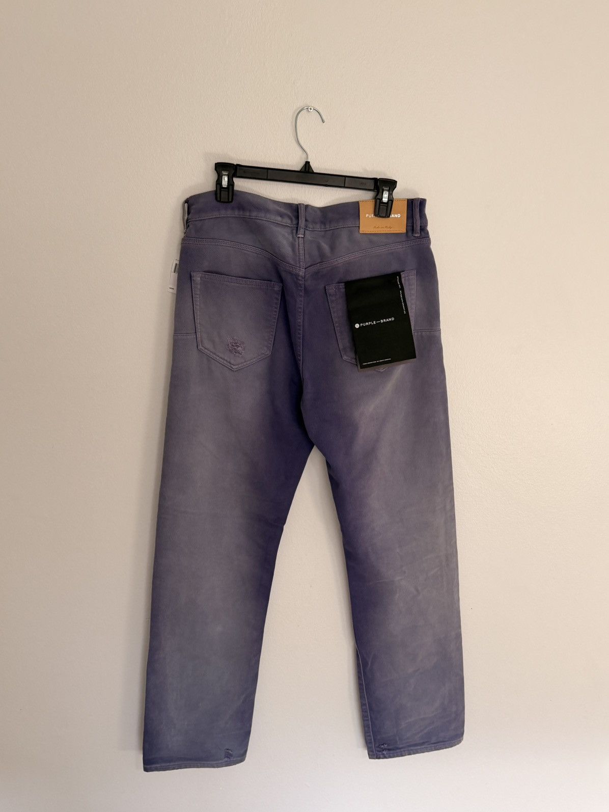 Purple Brand Purple Brand Size 32 NWT Distressed Paint made in Italy Size US 32 / EU 48 - 5 Thumbnail