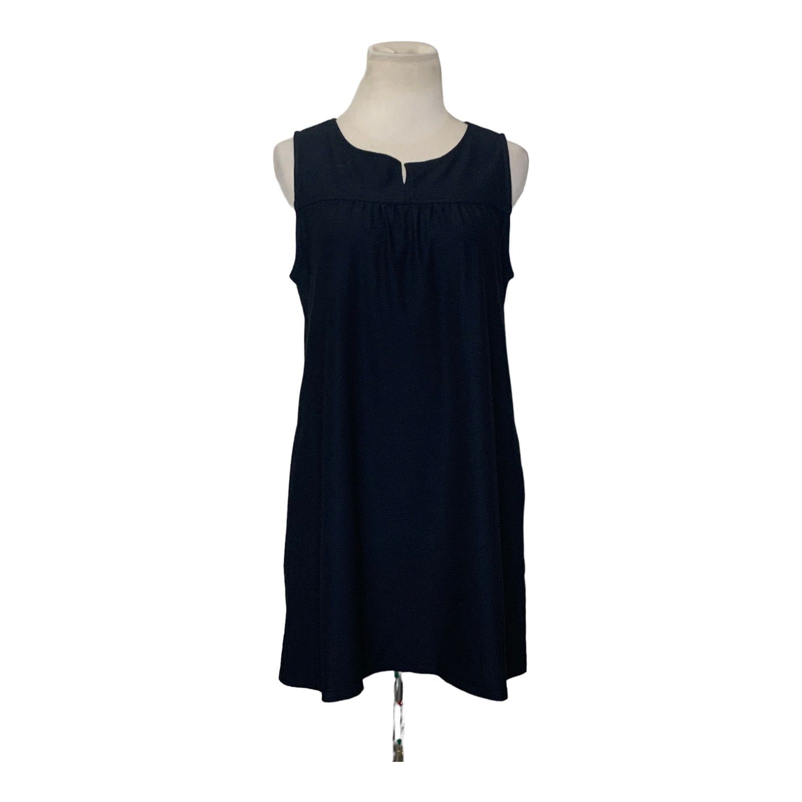 Eileen Fisher Eileen Fisher black sleeveless mini dress size M Size M / US 6-8 / IT 42-44 - 1 Thumbnail