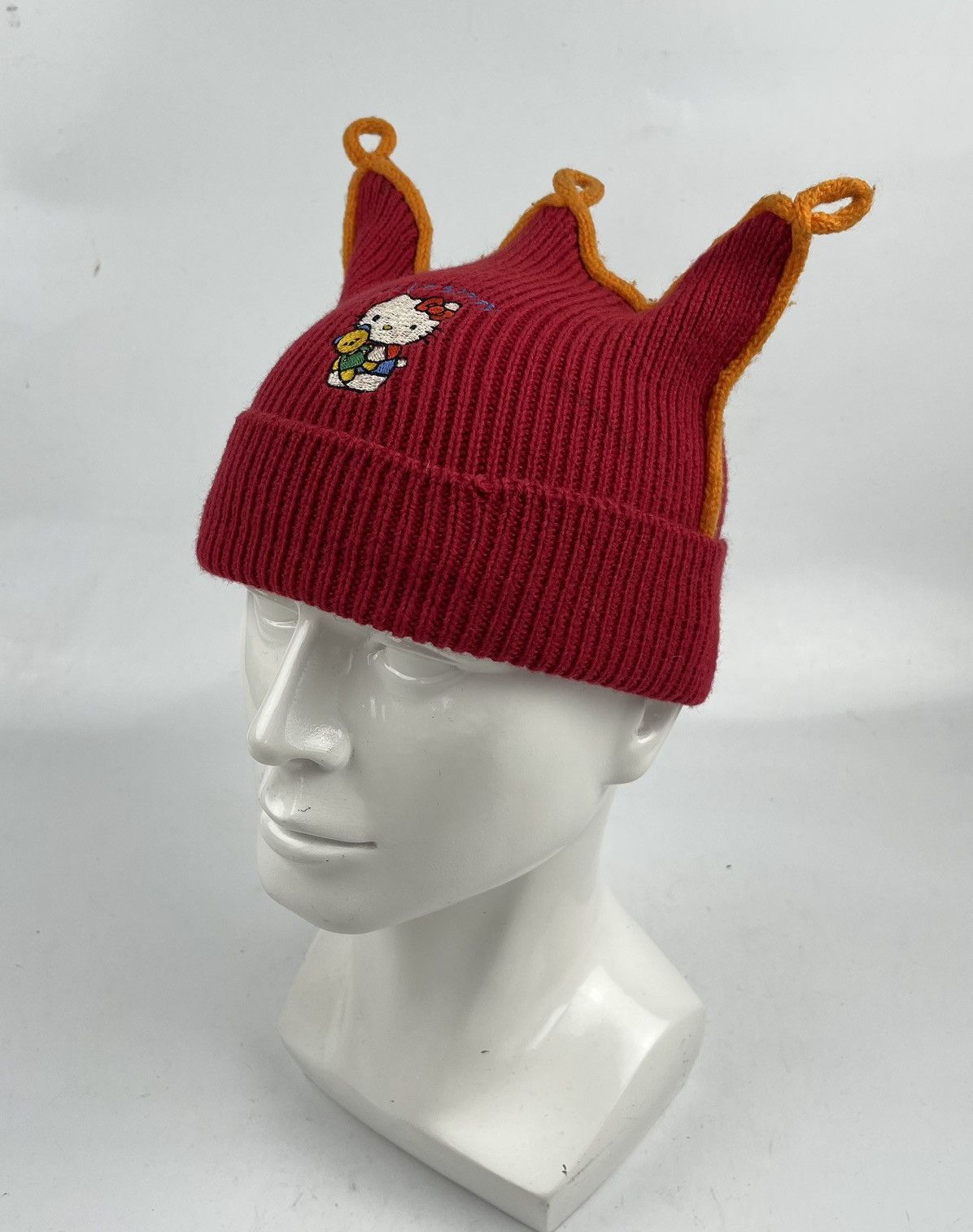 rare hello kitty beanie hat snow cap tc26
