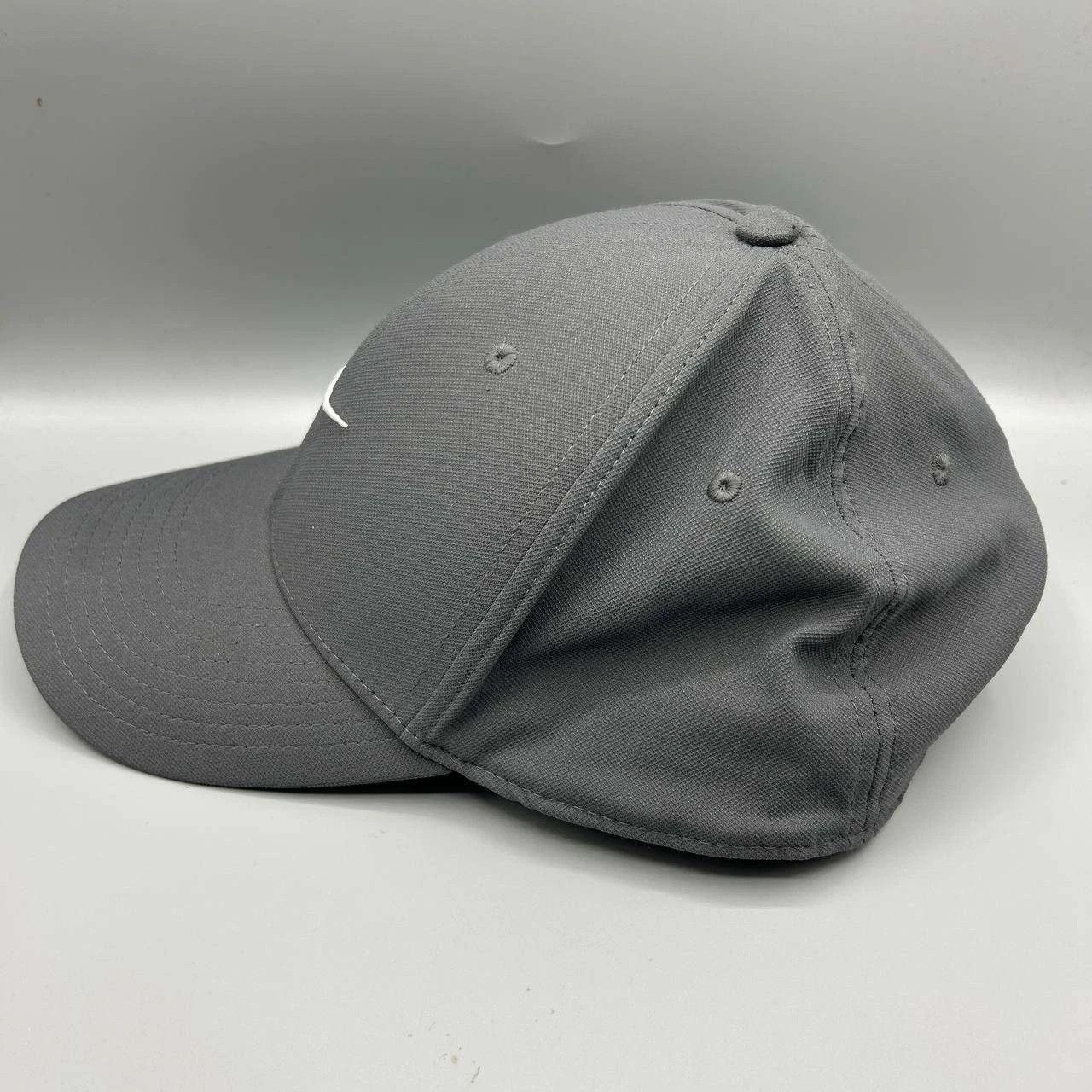 Nike Nike Club Dri-Fit Hat Men Gray Snap Back Cap L-XL Size ONE SIZE - 3 Thumbnail