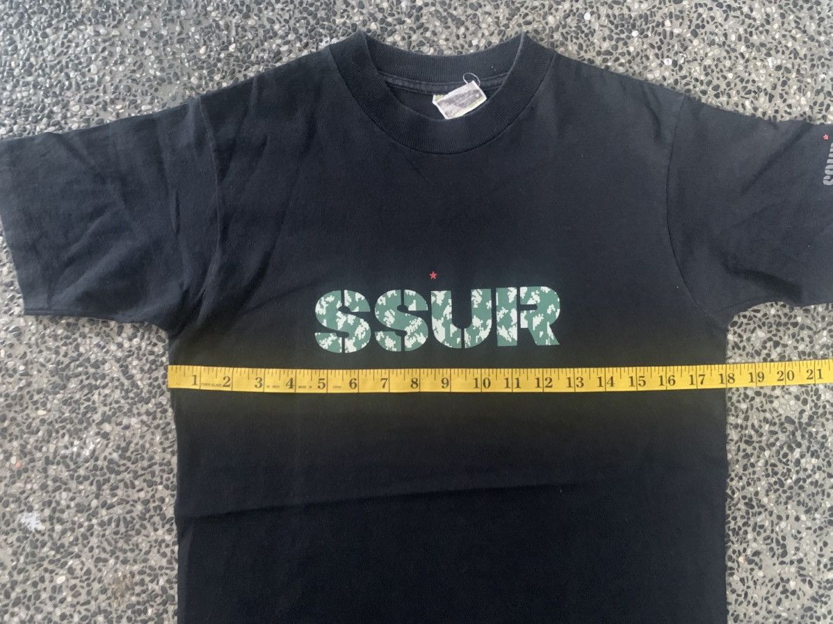 SSUR × Vintage Vintage SSUR Plus Streetwear Spell Out T shirt Size US S / EU 44-46 / 1 - 7 Thumbnail