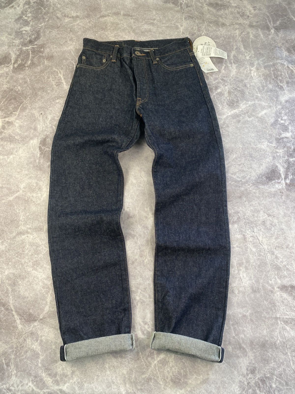 Snow Peak Snow Peak Recycled Cotton 5pkt Indigo Selvedge Jeans Sz: 28 Size US 28 / EU 44 - 1 Thumbnail