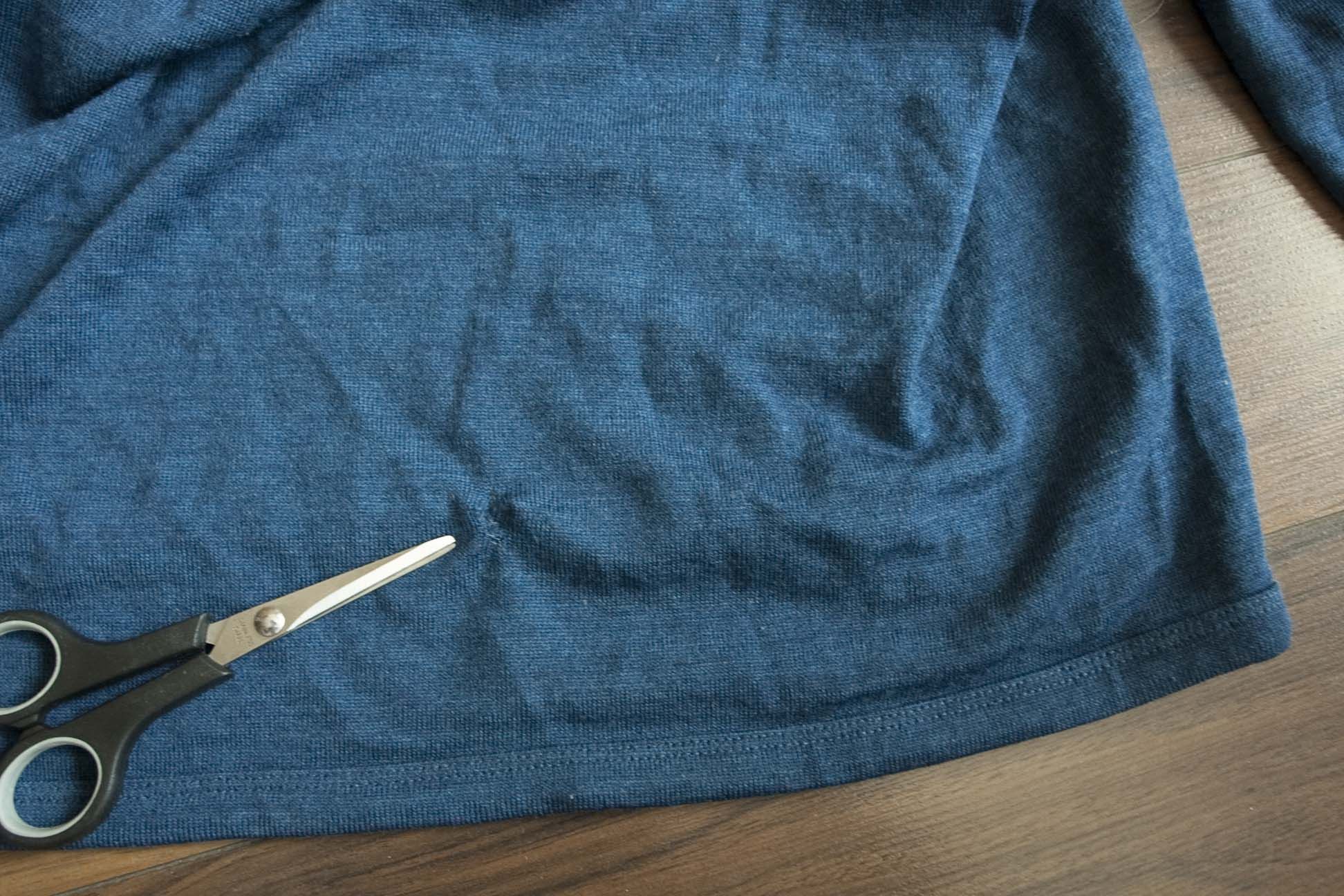 Icebreaker Icebreaker Sweater 1/3 Zip Size M Blue Distressed Size US M / EU 48-50 / 2 - 6 Thumbnail