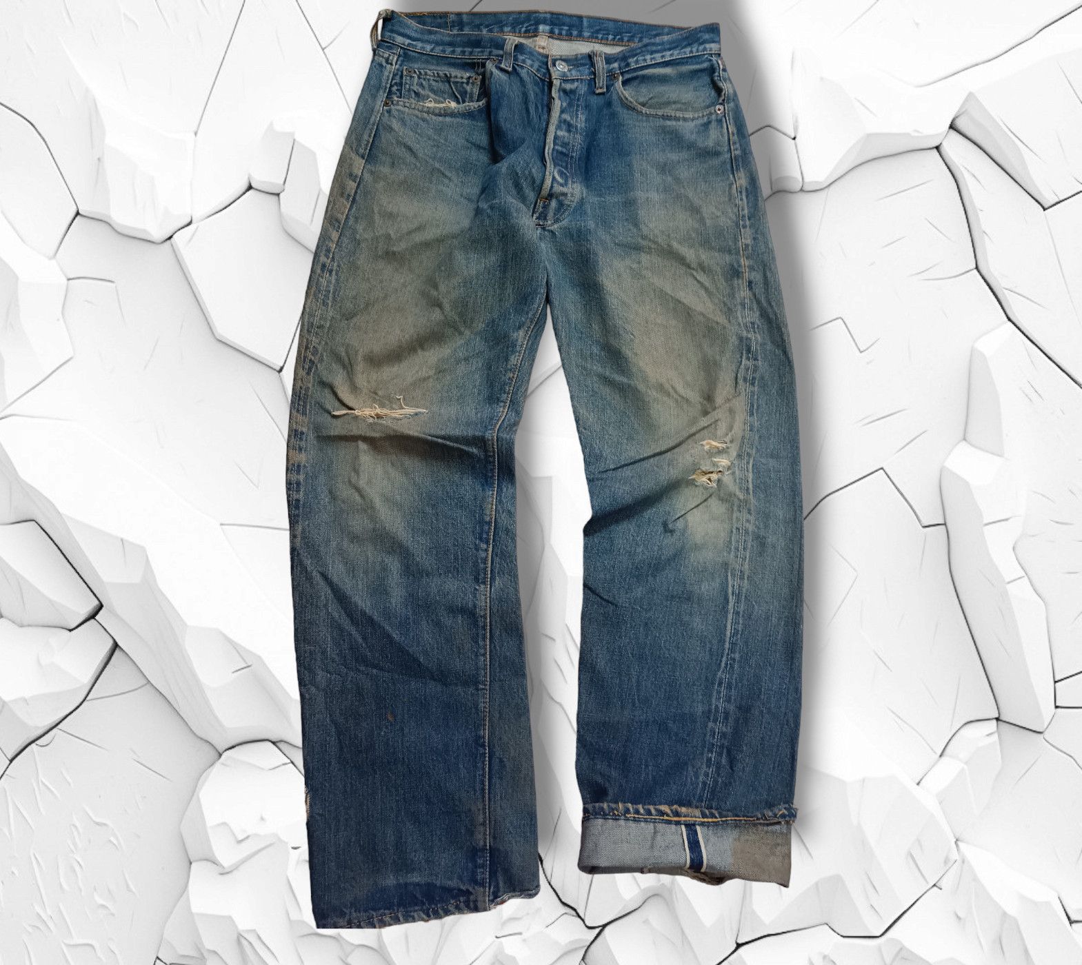 Levi's True 60s Vintage Levis 501 Big E #2 Selvedge Jeans.🔥🔥 | Grailed