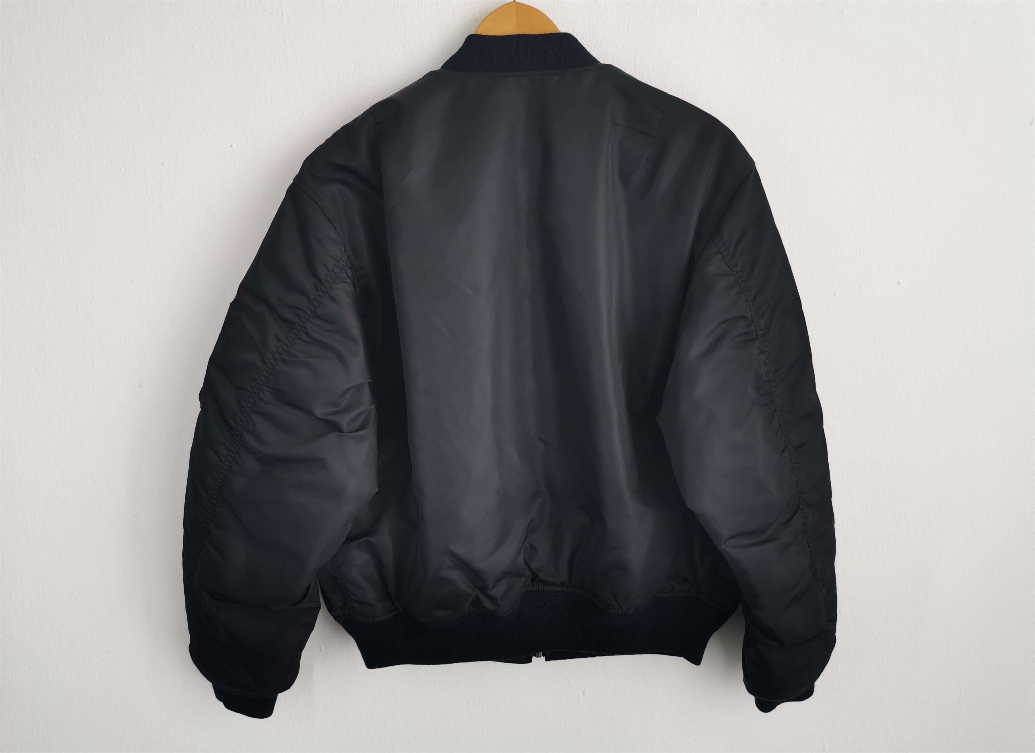Converse Vintage Converse Bomber Nylon Jacket Size L Size US L / EU 52-54 / 3 - 3 Thumbnail