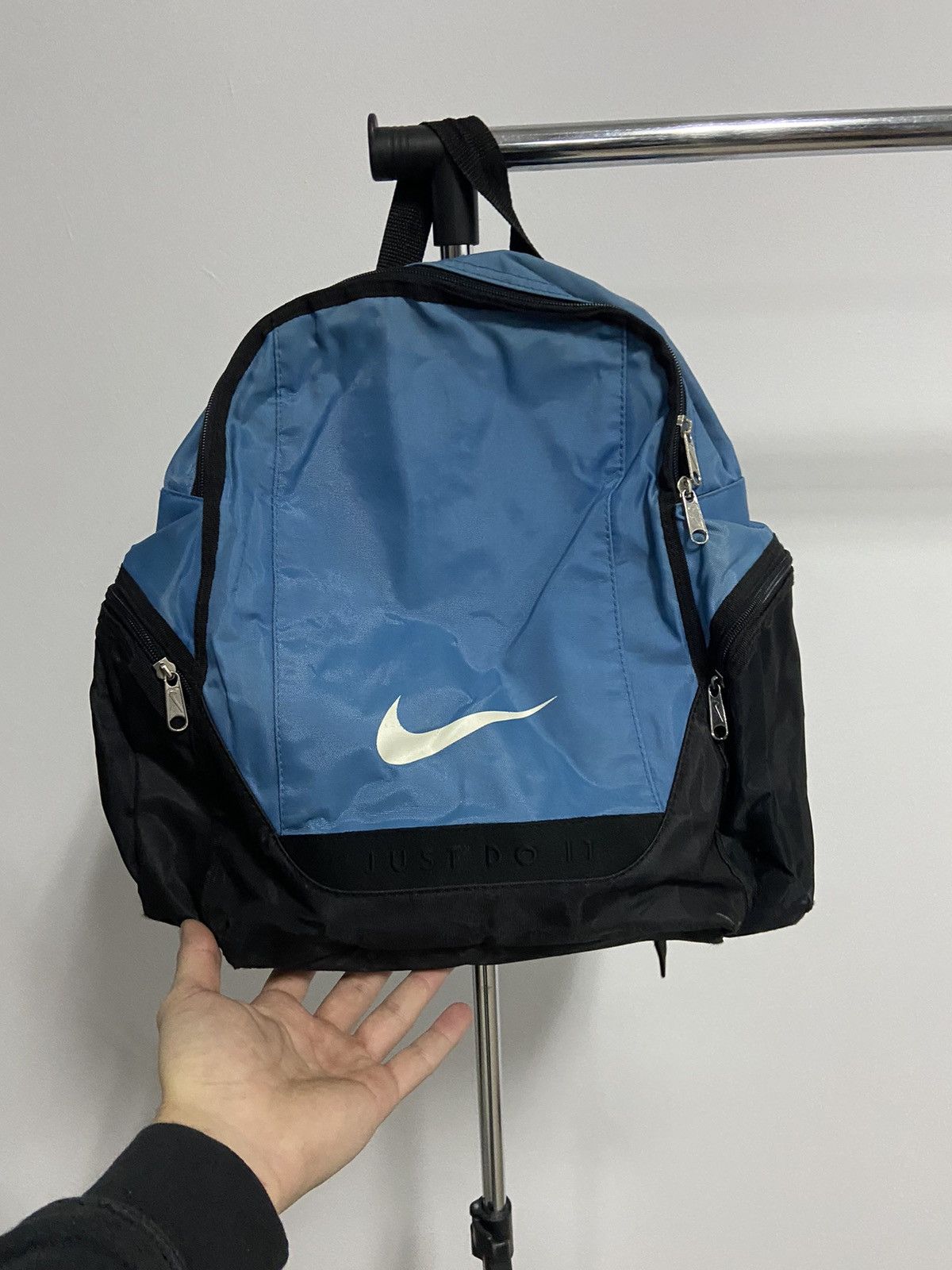 Nike × Streetwear × Vintage Vintage Nike Center Swoosh Navy