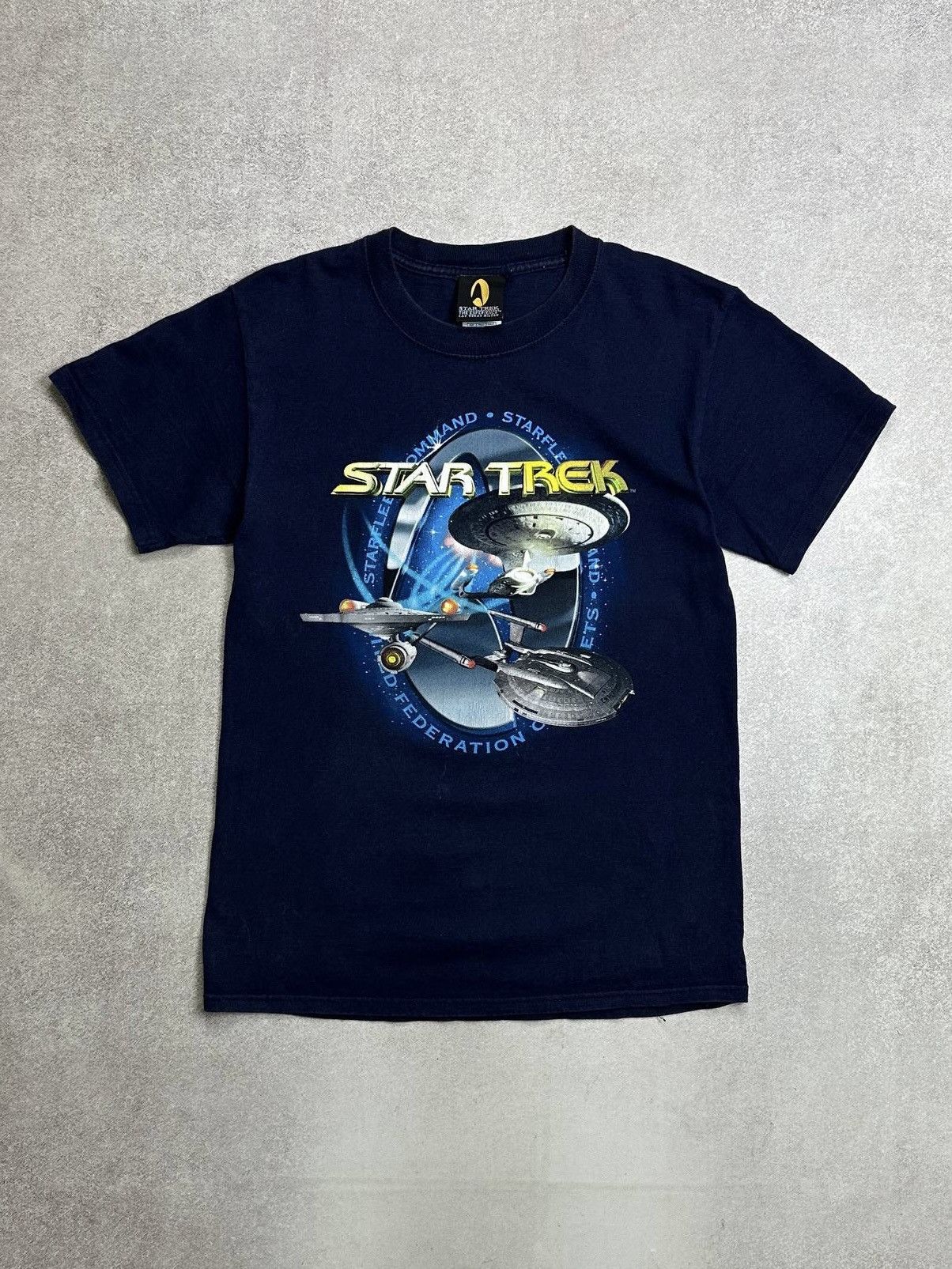 Vintage Vintage Star Trek Graphic T-shirt S Blue Size US S / EU 44-46 / 1 - 1 Thumbnail
