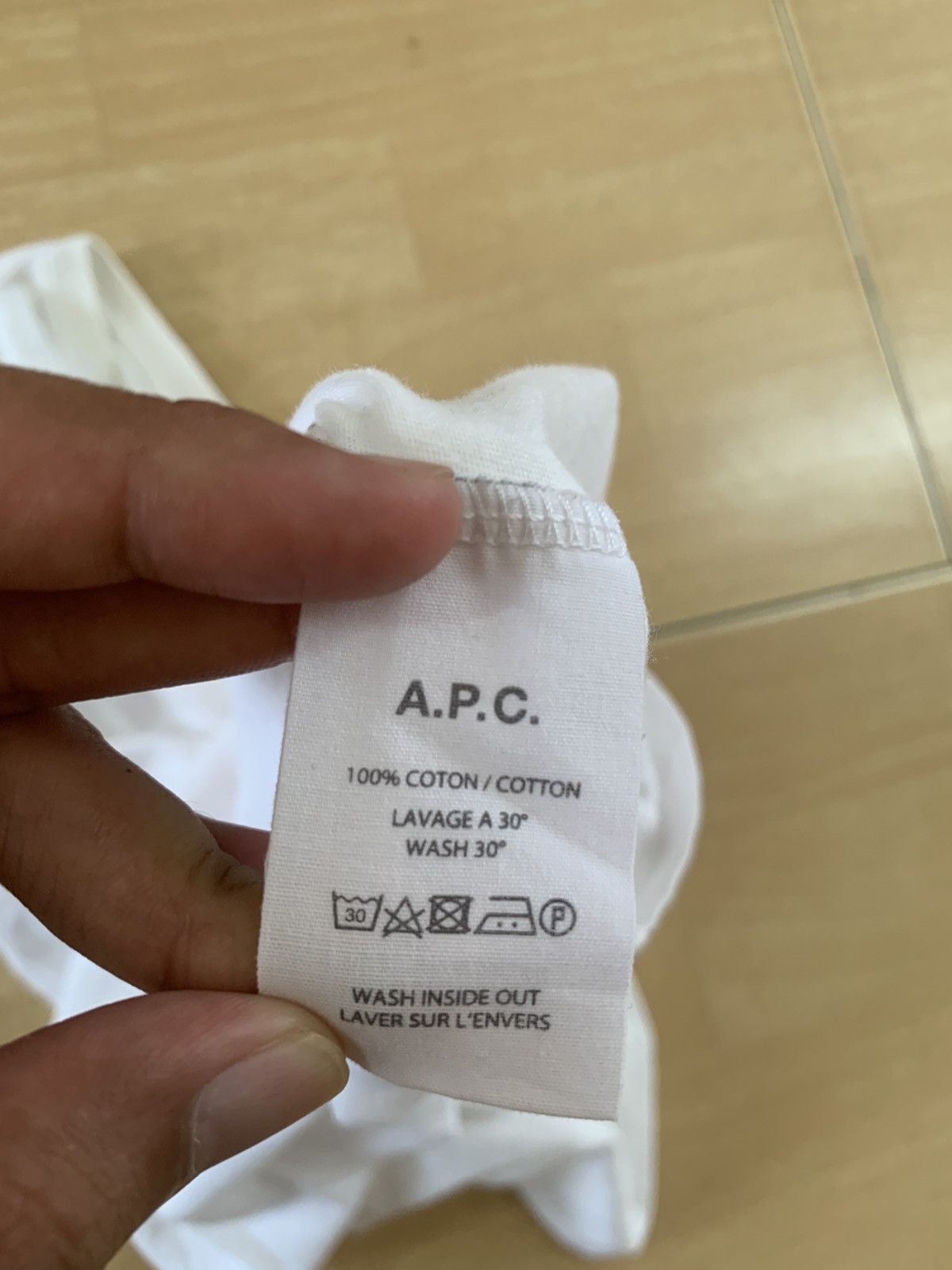 A.P.C. A.P.C Heart T-shirt Size S / US 4 / IT 40 - 4 Thumbnail