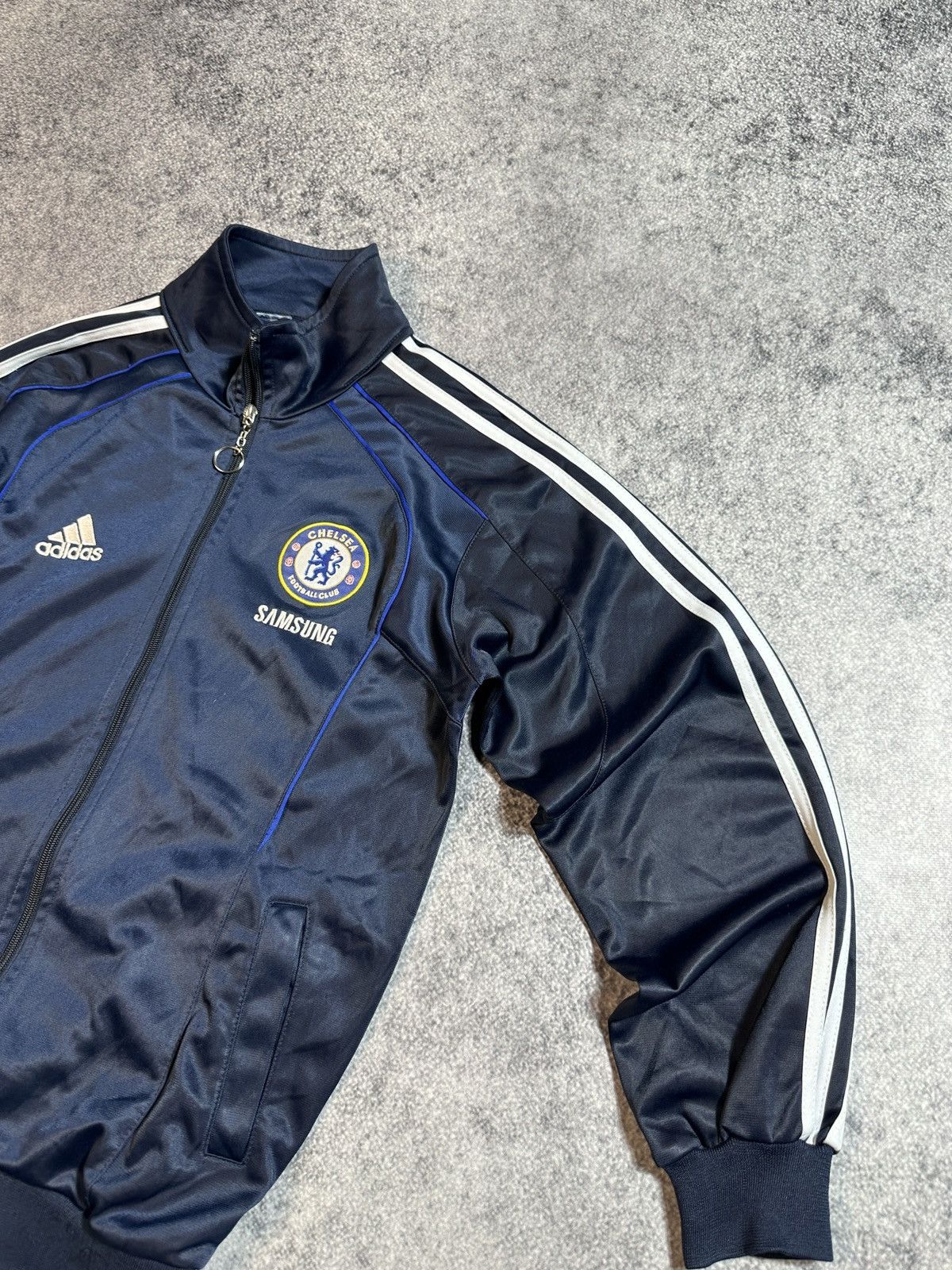 Adidas Adidas Chelsea Jacket Streetwear Soccer Rare Casual Vintage Size US S / EU 44-46 / 1 - 3 Thumbnail
