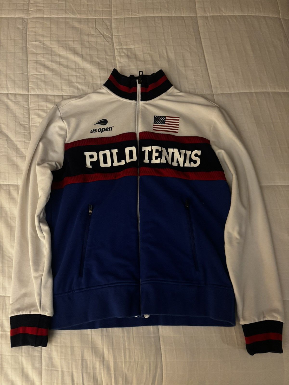 Polo Ralph Lauren Polo Ralph Lauren 2018 US Open Tennis Track Jacket Size US M / EU 48-50 / 2 - 1 Thumbnail