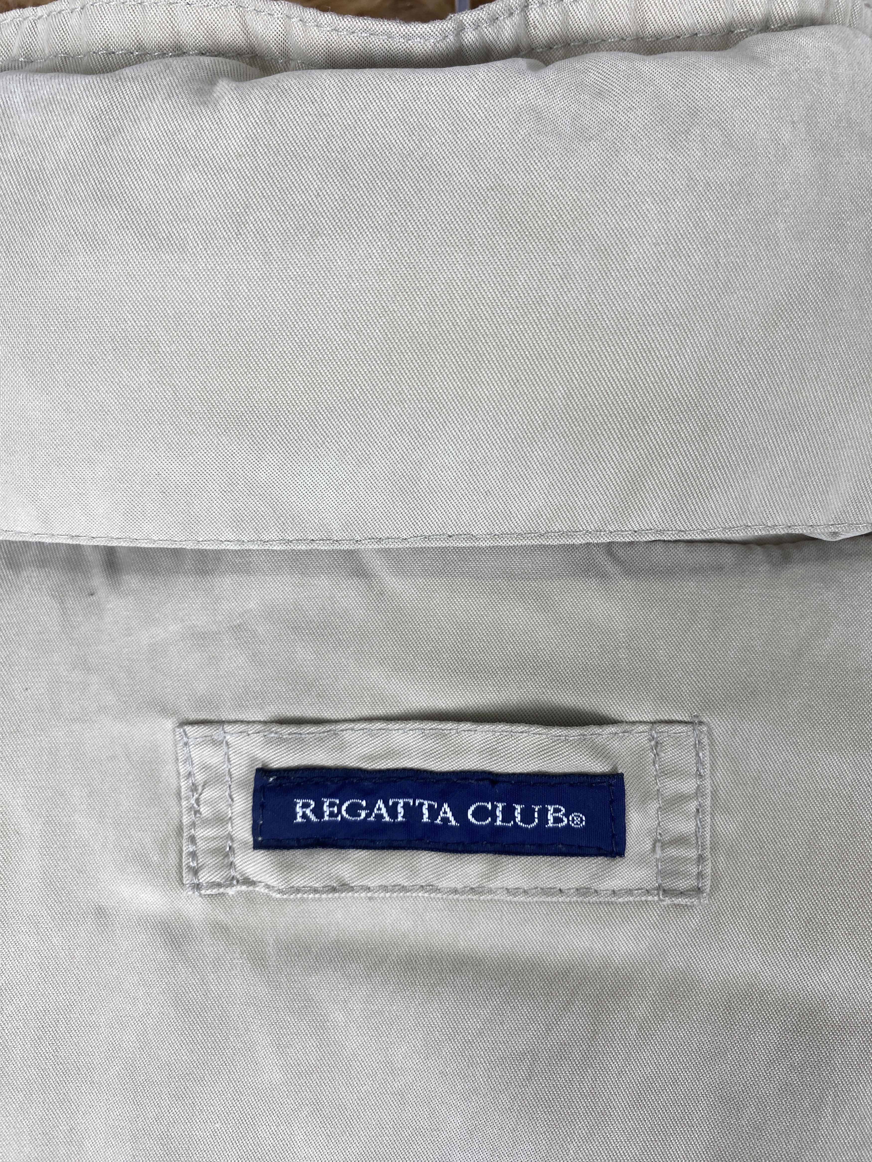 Japanese Brand × Vintage Vintage Regetta Club Zip Up Jacket Size US S / EU 44-46 / 1 - 6 Thumbnail
