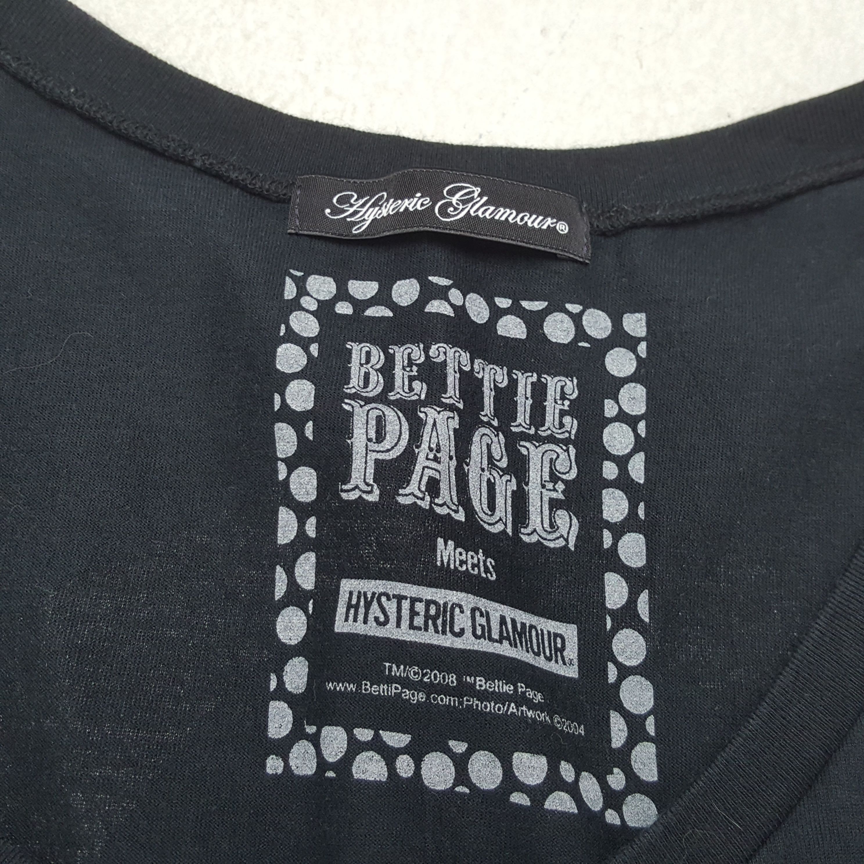 Hysteric Glamour × Japanese Brand × Vintage Vintage HYSTERIC GLAMOUR Japanese Fashion Brand Tank Tops Size XS / US 0-2 / IT 36-38 - 7 Thumbnail