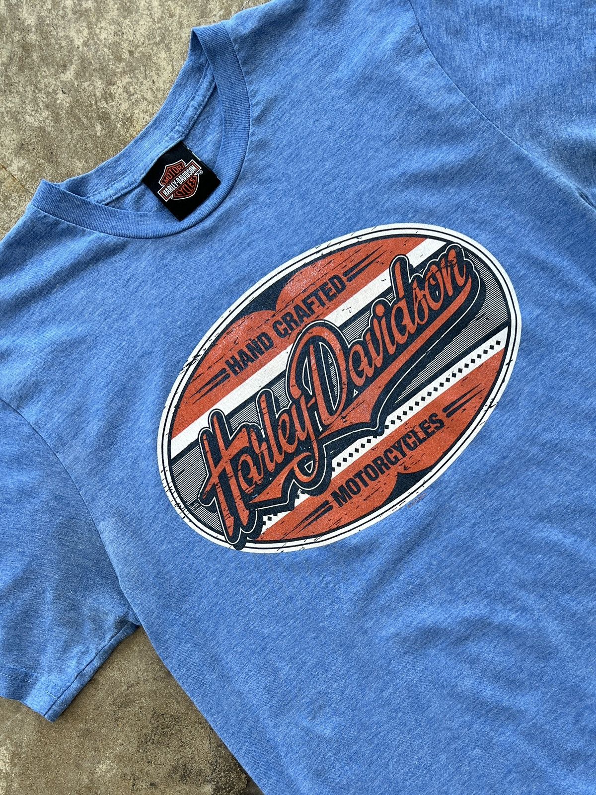 Harley Davidson × Vintage Vintage Harley Davidson Motorcycle Gainesville Tee Medium Size US M / EU 48-50 / 2 - 5 Thumbnail