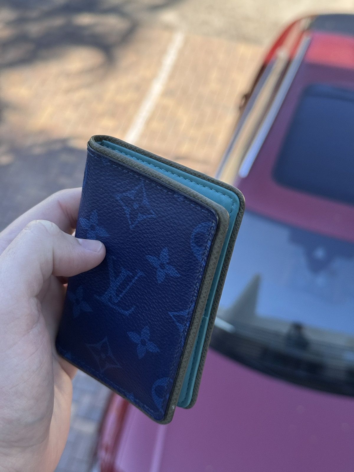 Louis Vuitton Louis Vuitton Blue Mania Pocket Organizer Size ONE SIZE - 10 Thumbnail