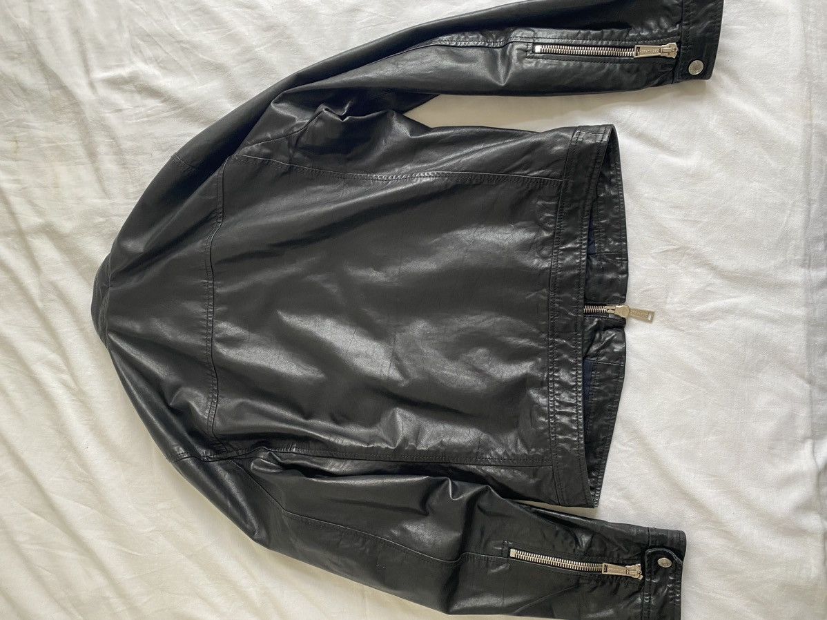 Dsquared2 Dsquared2 leather zip detail jacket Size US M / EU 48-50 / 2 - 6 Thumbnail
