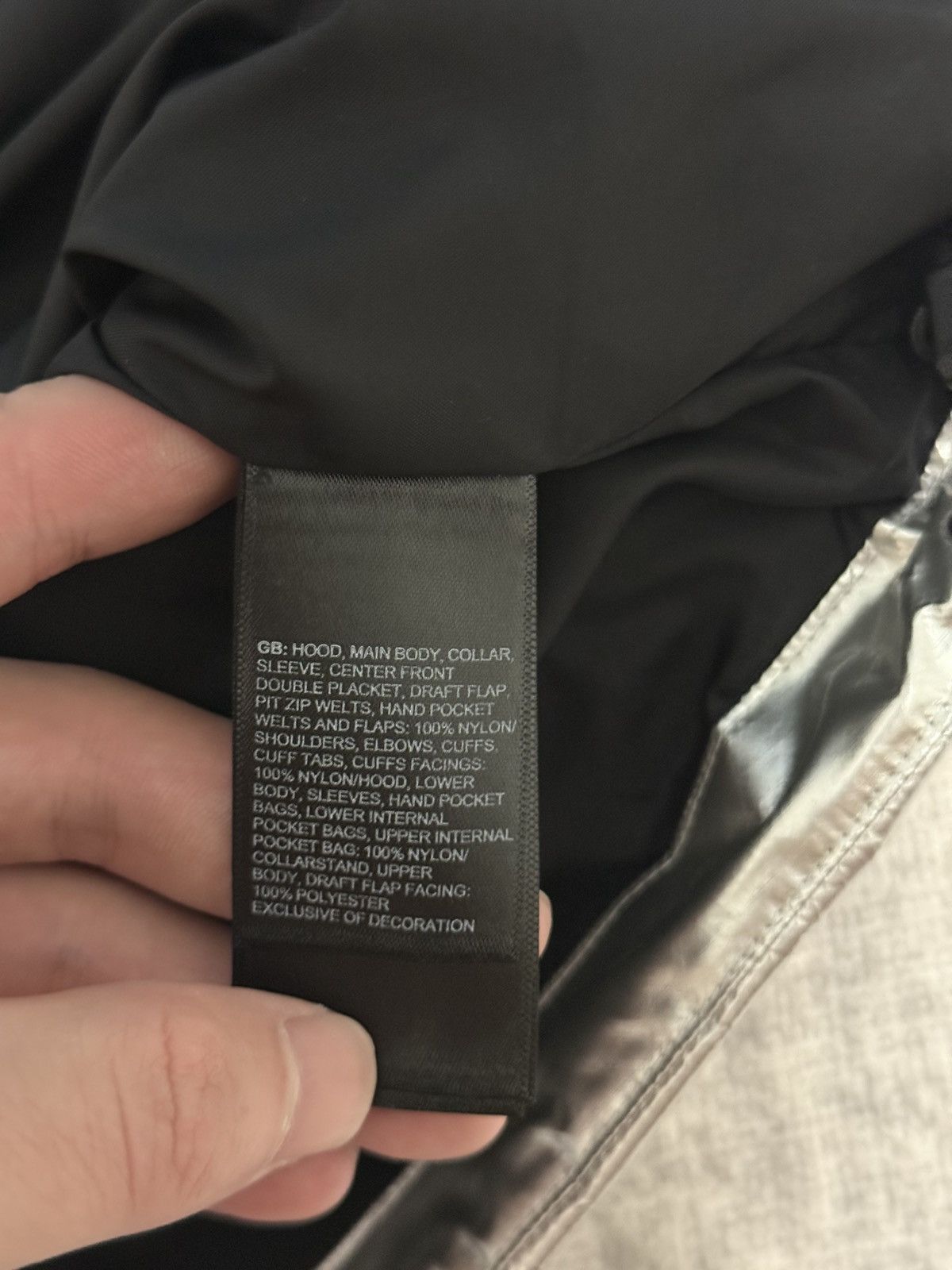 The North Face Supreme tnf the north face metallic mountain parka sliver Size US L / EU 52-54 / 3 - 7 Thumbnail