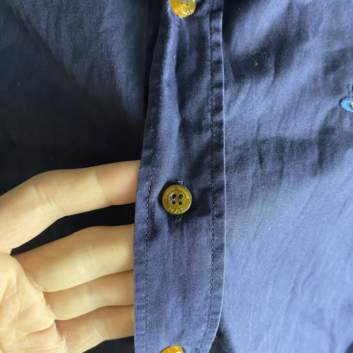 Vivienne Westwood Vivienne Westwood Shirt Button Up Long Sleeve Size US L / EU 52-54 / 3 - 6 Thumbnail