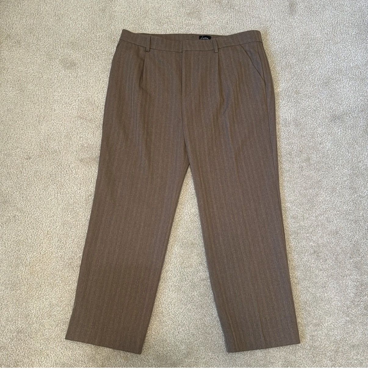 Other Loom Men’s Brown Pants Size 34 Size US 34 / EU 50 - 1 Thumbnail
