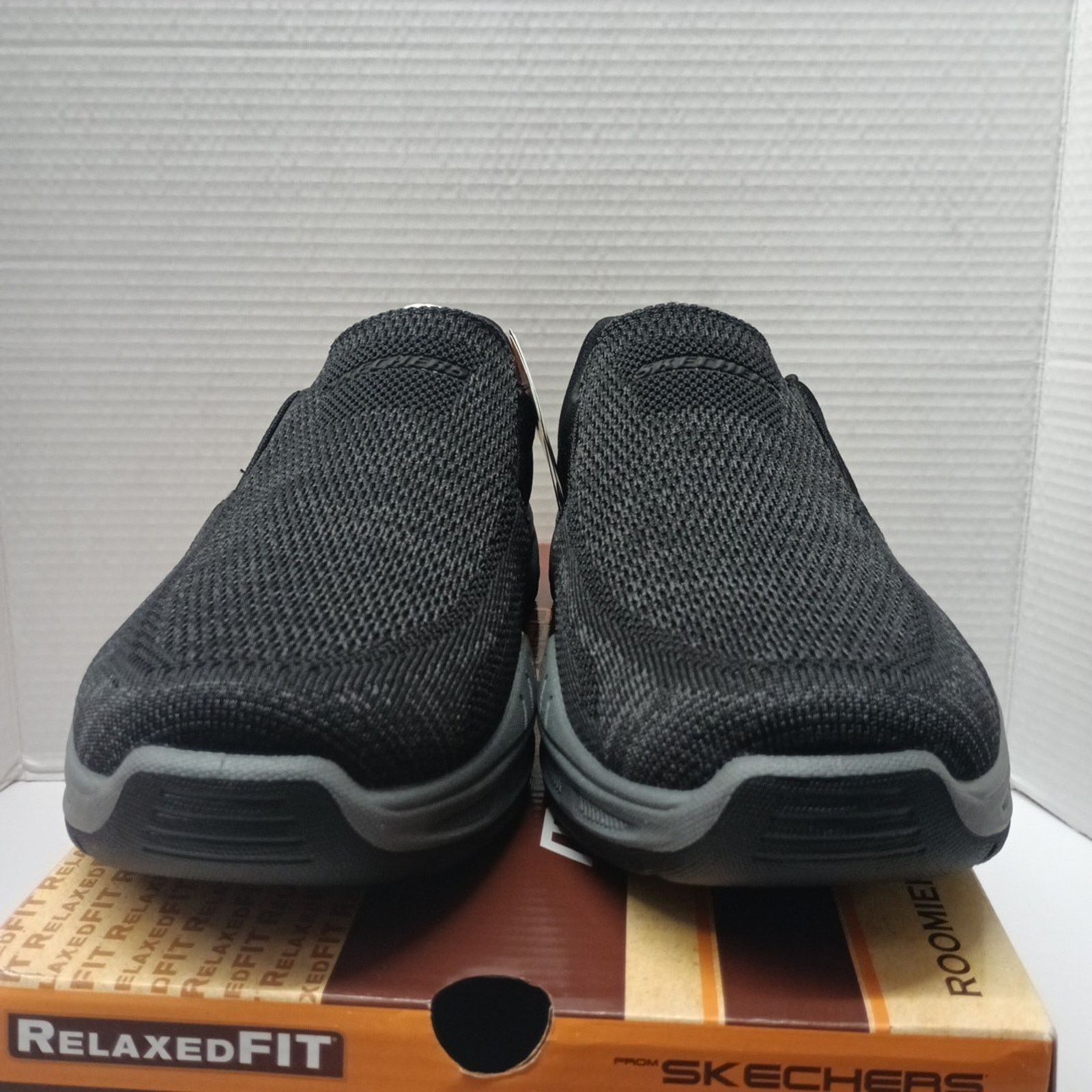 SKECHERS Skechers Relaxed Fit Shoes Men's Size 10 Extra Wide Black Size US 10 / EU 43 - 2 Thumbnail