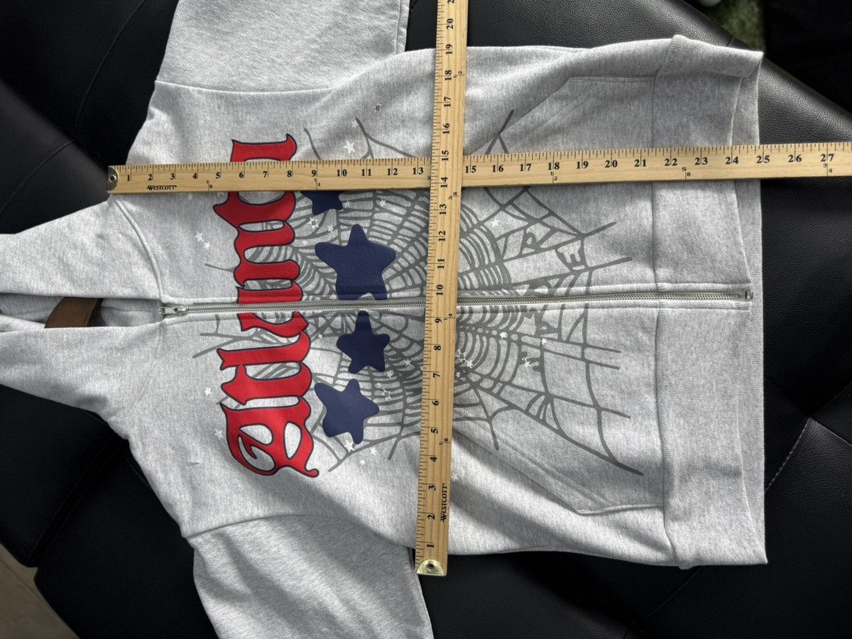 Sp5der Sp5der Worldwide Atlanta Grey Zip Hoodie Size XS (NEW) Size US XS / EU 42 / 0 - 6 Thumbnail