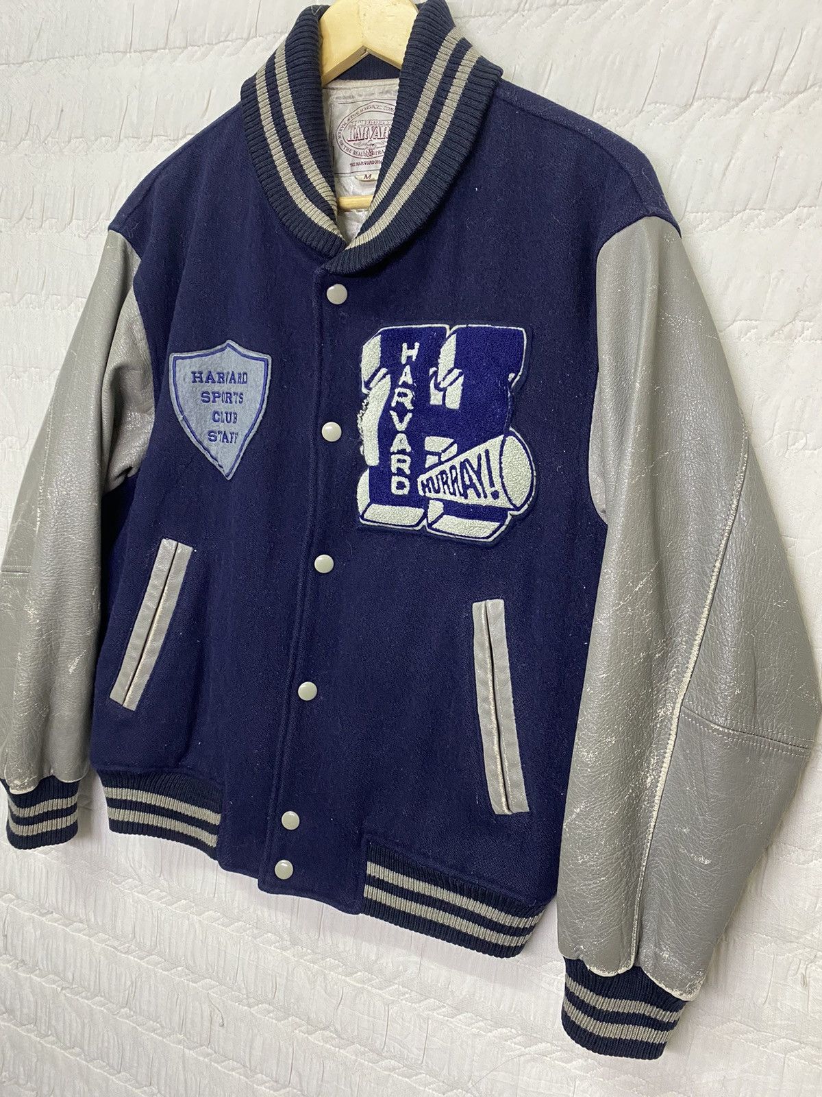 Vintage HARVARD HURRAY VARSITY JACKET Size US M / EU 48-50 / 2 - 3 Thumbnail
