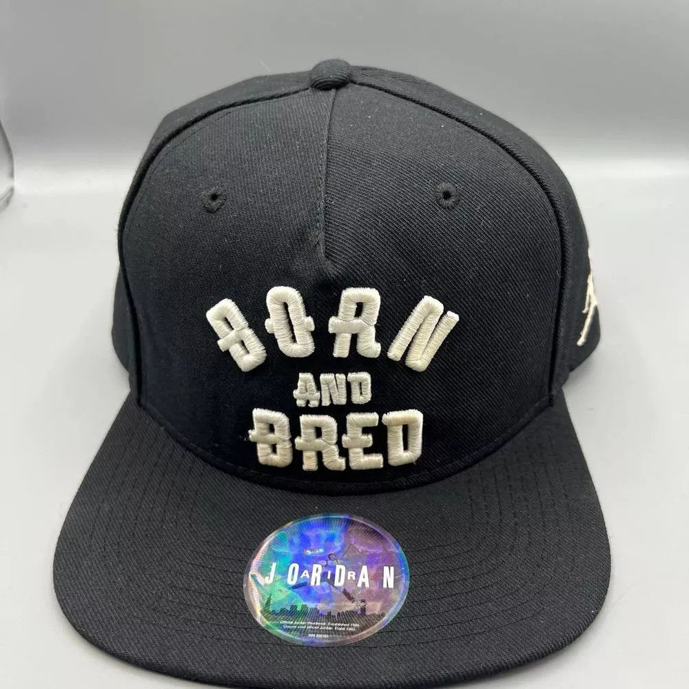 Jordan Brand Air Jordan Hat Men Born and Bred Embroidered Jumpman Size ONE SIZE - 1 Thumbnail